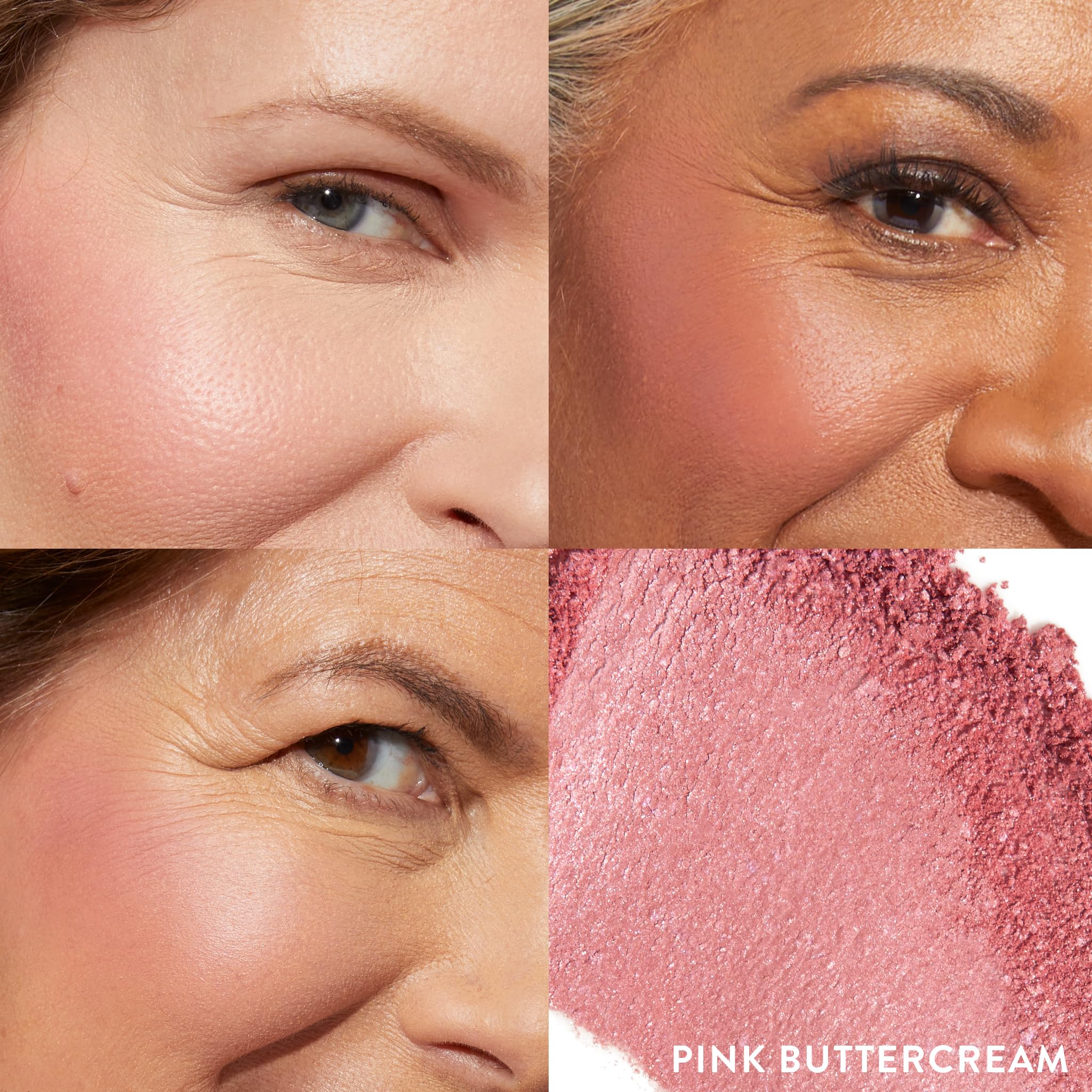 LAURA GELLER NEW YORK Baked Blush-n-Brighten Marbleized Blush for Cheeks - Pink Buttercream - Natural Finish - Buildable Color - Image 9