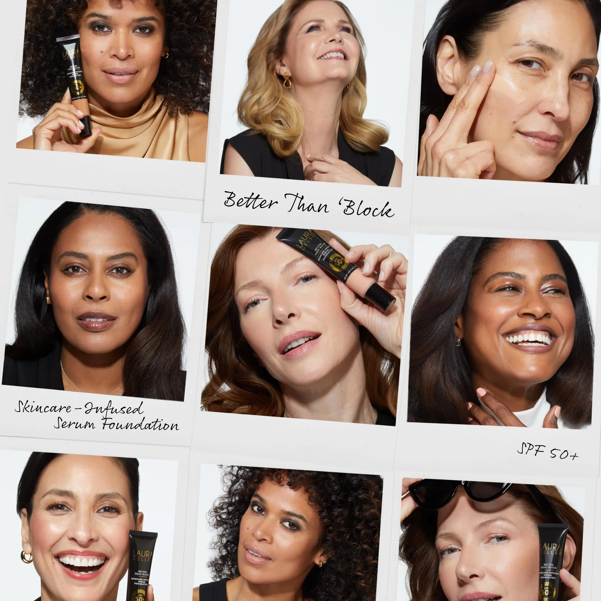 LAURA GELLER NEW YORK Better Than ‘Block Skincare-Infused Serum Foundation with Broad Spectrum SPF 50+, Medium - Image 2