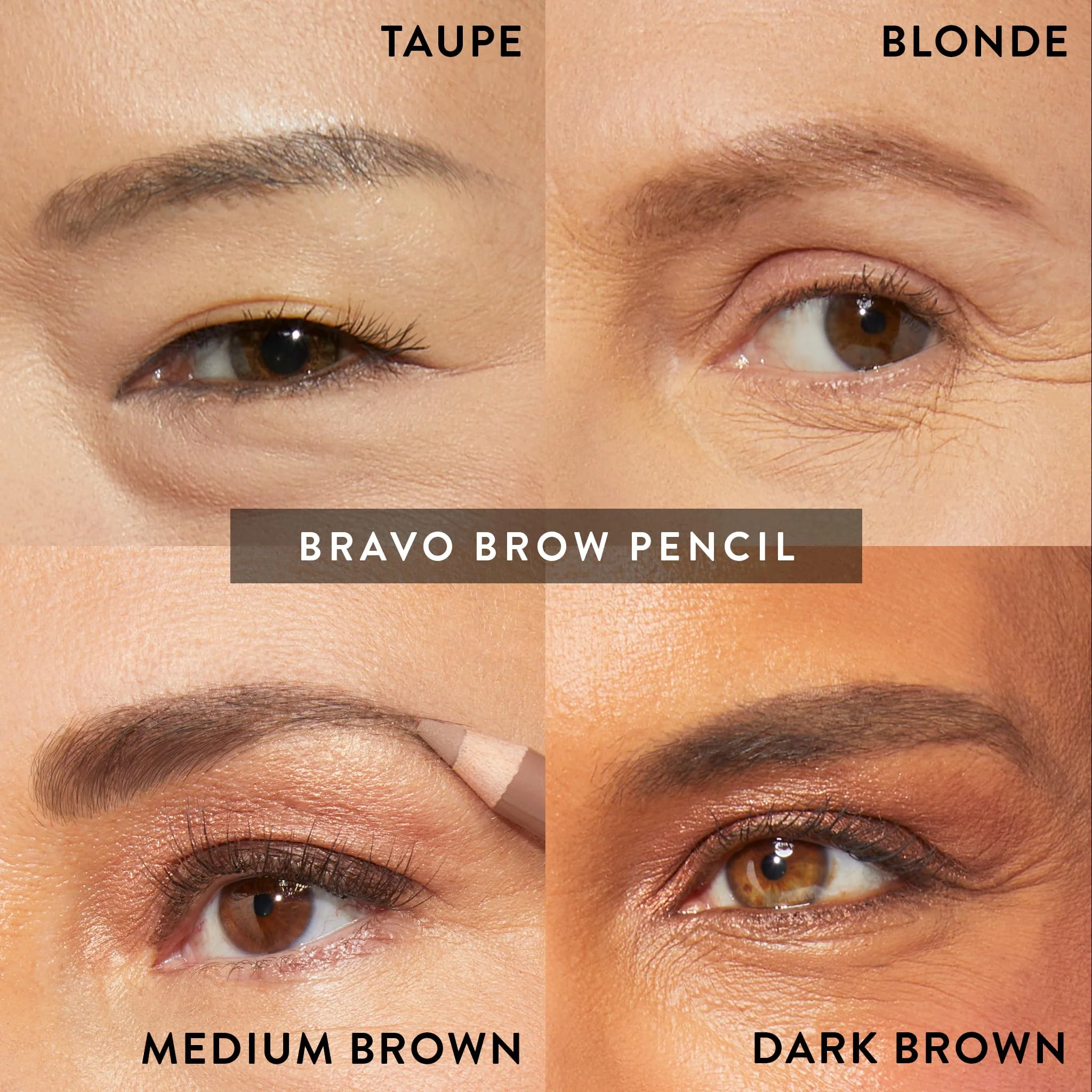 LAURA GELLER NEW YORK Bravo Brows Soft Pencil + Brush, Medium Brown - Image 9