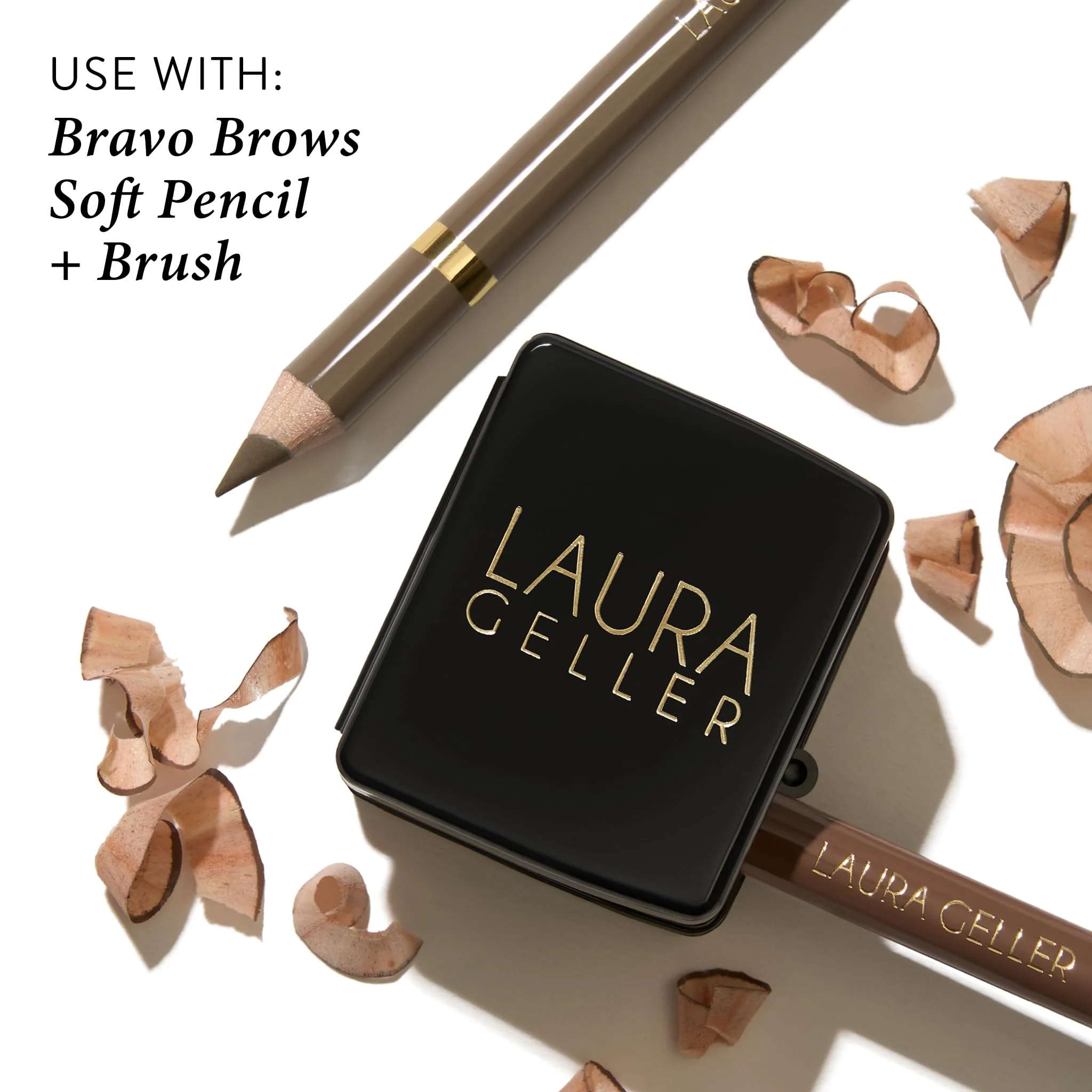 LAURA GELLER NEW YORK Eye + Lip Cosmetic Pencil Sharpener - Easy to Clean - Eyeliner, Lip Liner and Eyebrow Pencil Sharpener - Image 7