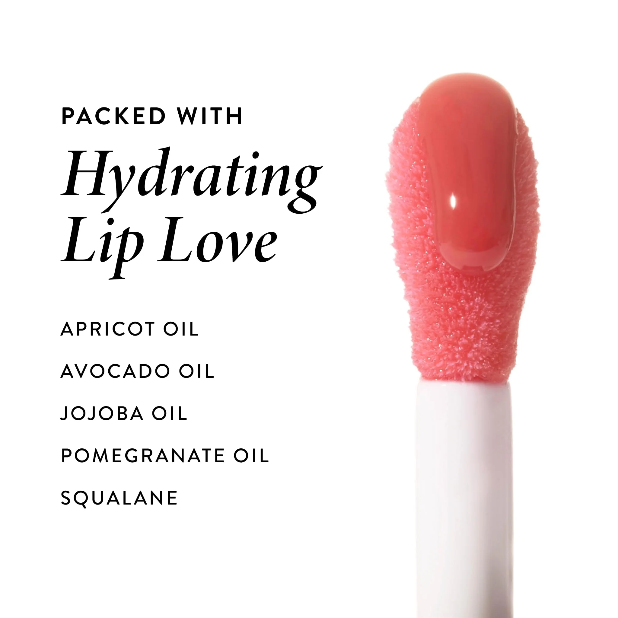 LAURA GELLER NEW YORK Fine Shine Glossy Lip Oil, Glass Half Full - Hydrating Squalane - Clear Lip Gloss - Image 5