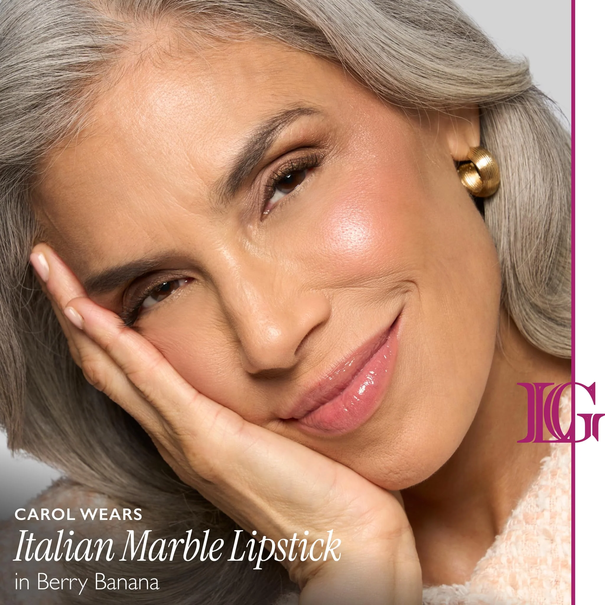 LAURA GELLER NEW YORK Italian Marble Lipstick Duo - Berry Banana & Rose Macaron - Image 4