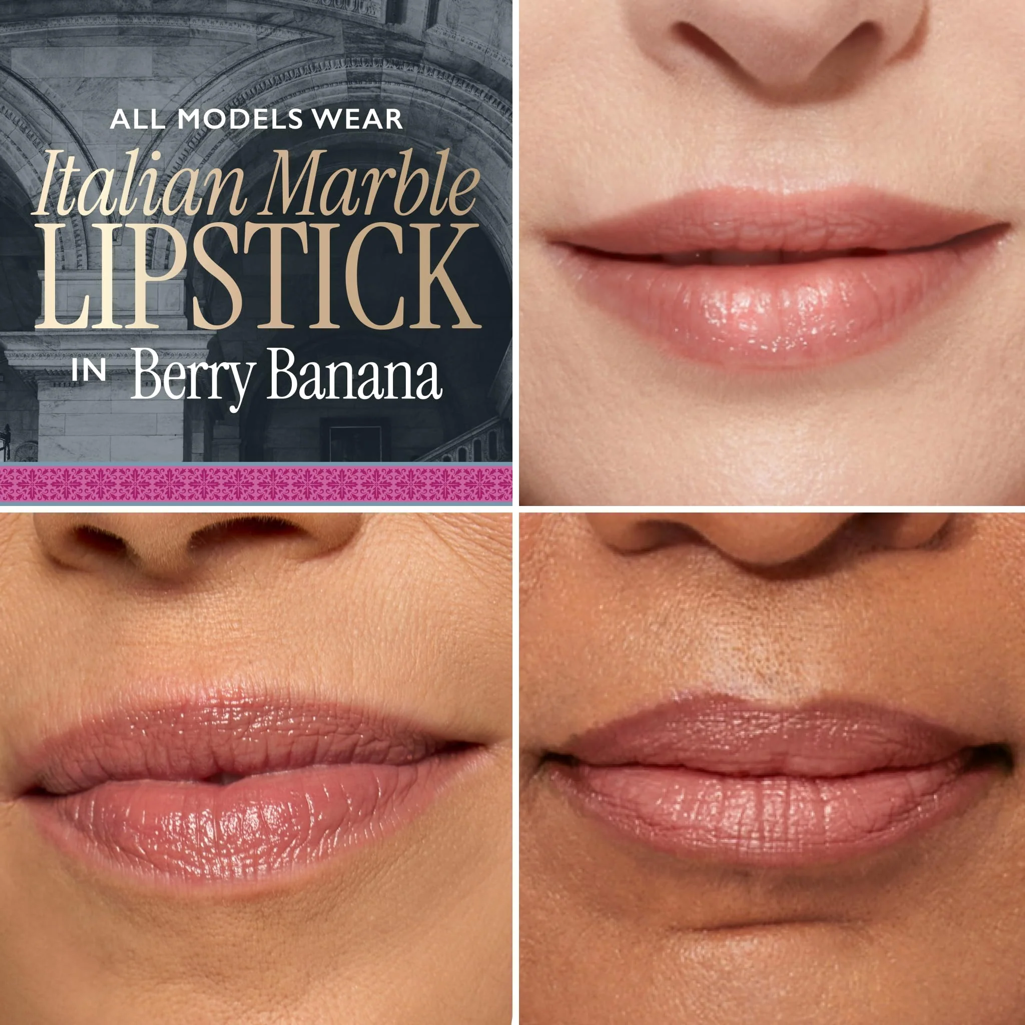 LAURA GELLER NEW YORK Italian Marble Lipstick Duo - Berry Banana & Rose Macaron - Image 6