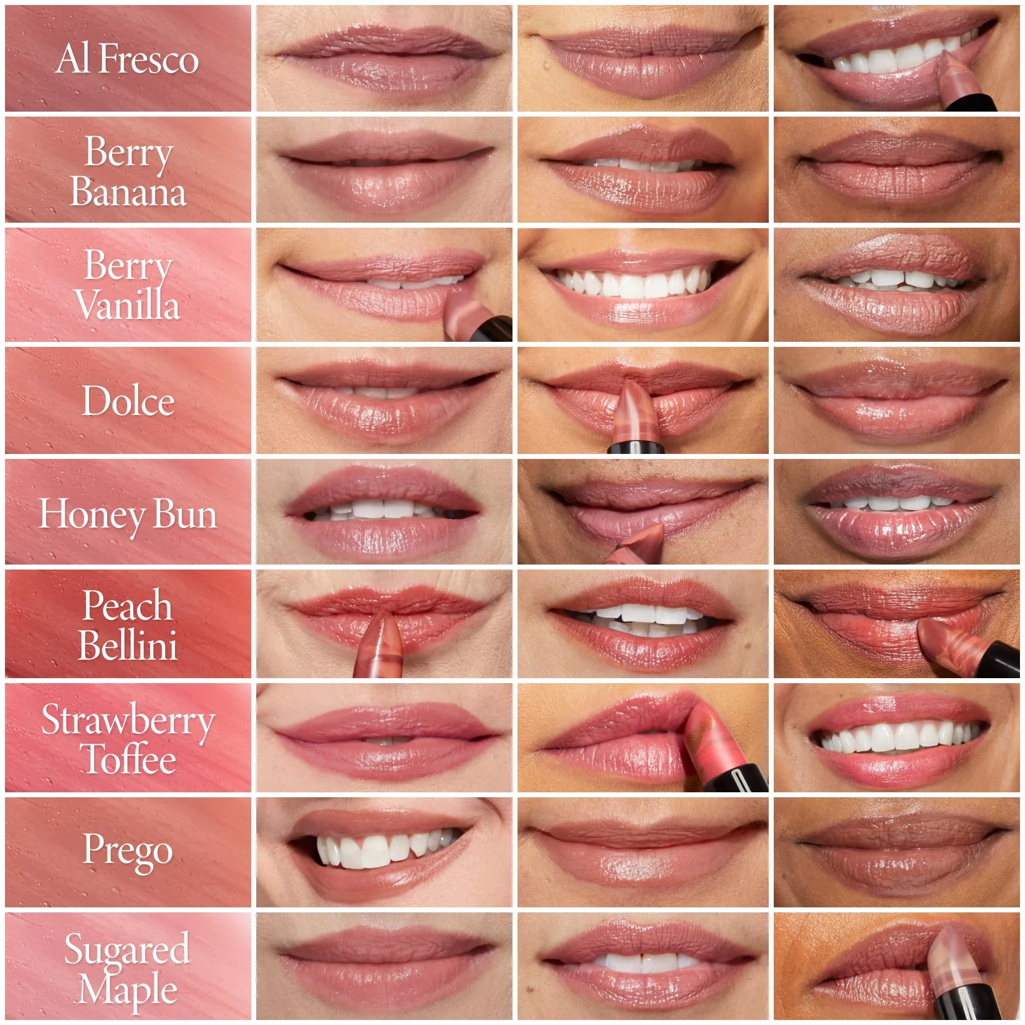 LAURA GELLER NEW YORK Italian Marble Sheer Lipstick - Honey Bun - Hydrating & Lightweight - Vitamin E & Caster Seed Oil - Cream Finish - Image 4