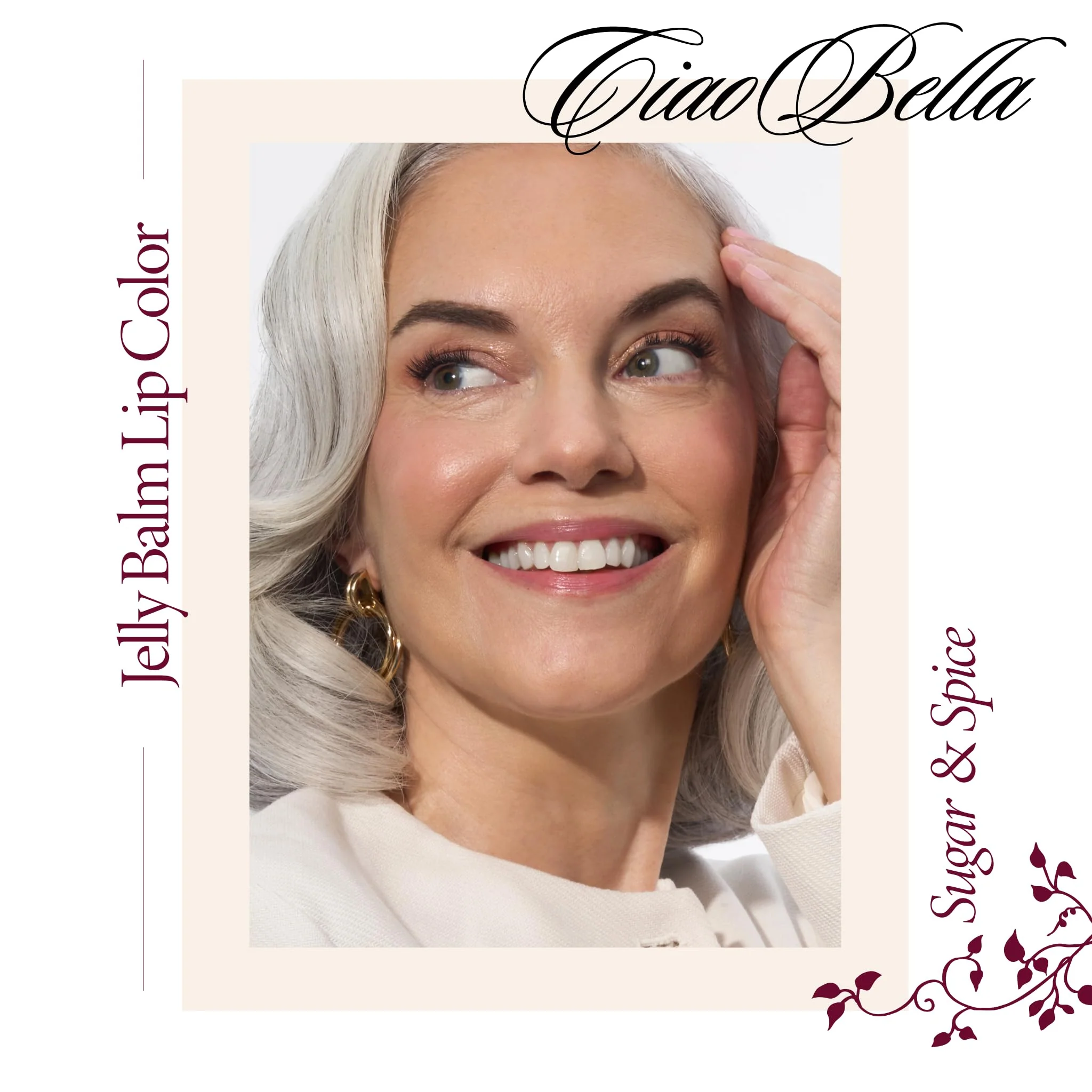 LAURA GELLER NEW YORK Jelly Balm Hydrating Lip Color Duo - Very Black Cherry + Sugar & Spice - Holiday 2024 - Image 4