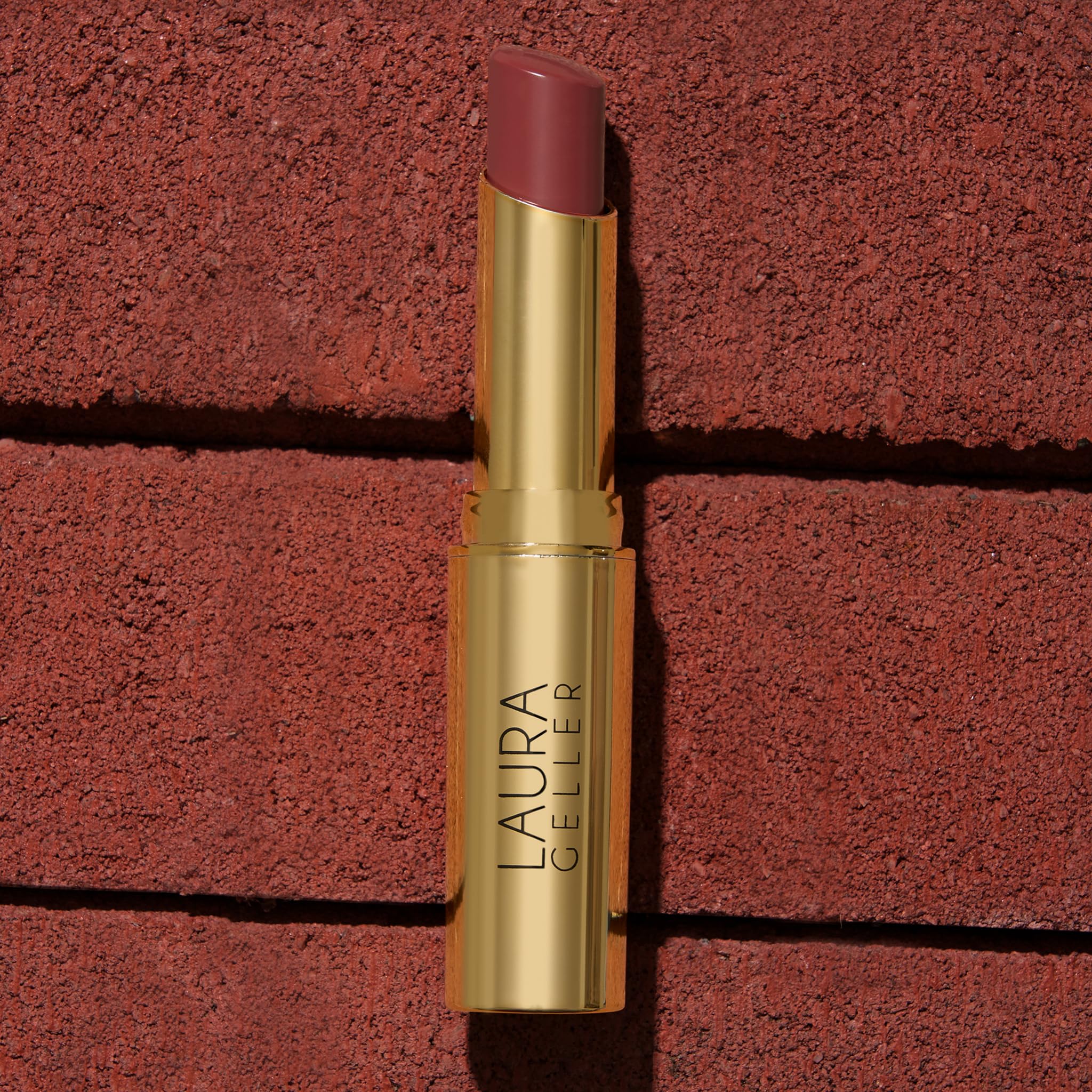 LAURA GELLER NEW YORK Jelly Balm Moisturizing Tinted Lip Balm - Brick House - Hydrating Vitamin E - Semi-Shine Finish - Image 6