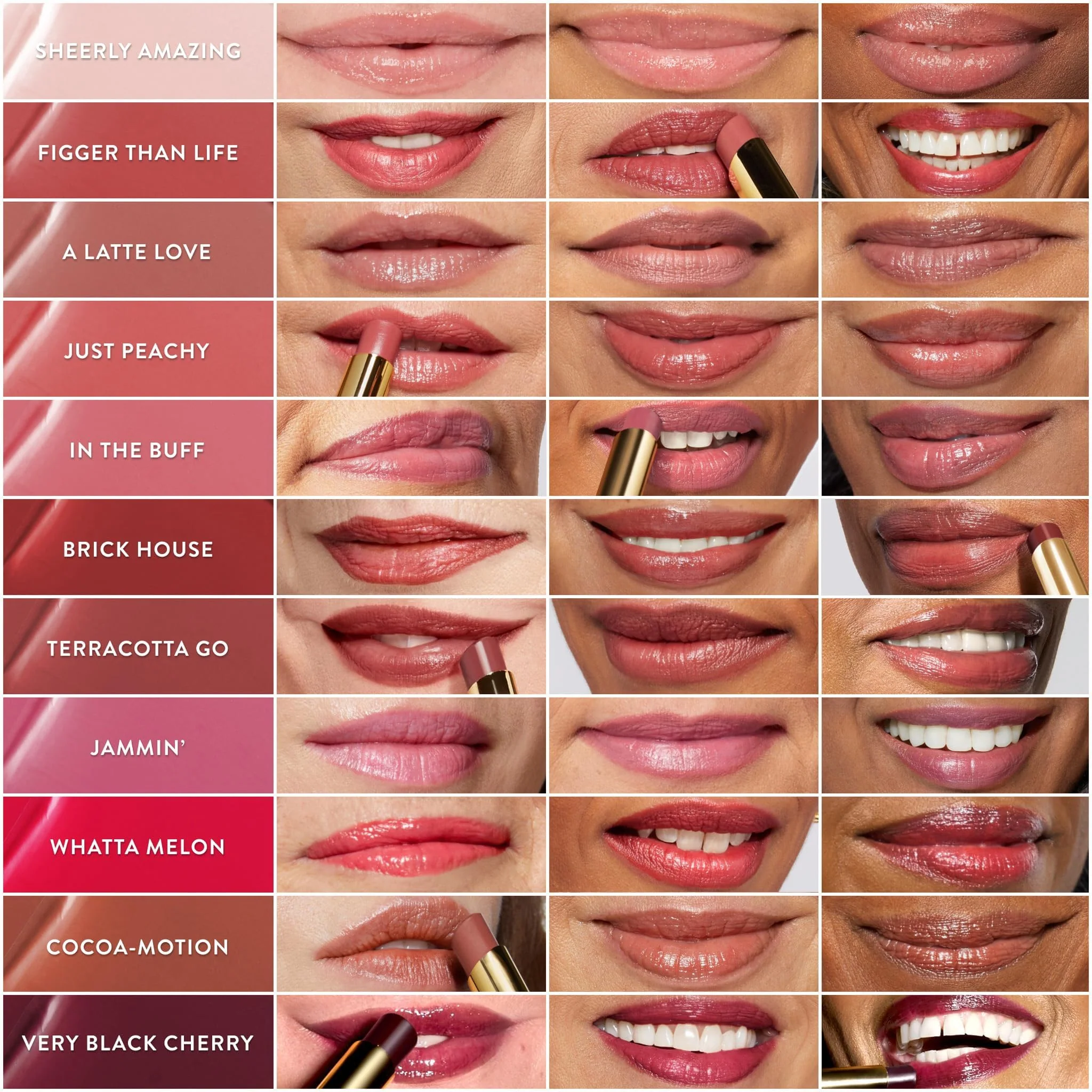 LAURA GELLER NEW YORK Jelly Balm Moisturizing Tinted Lip Color - Very Black Cherry - Hydrating Vitamin E - Semi-Shine Finish - Image 2