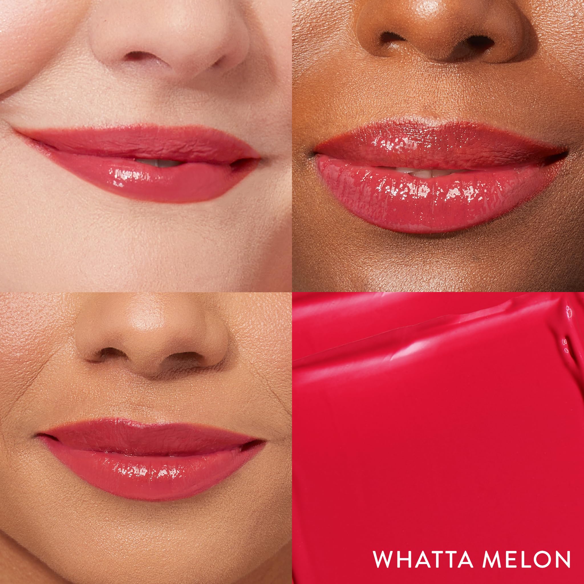 LAURA GELLER NEW YORK Jelly Balm Moisturizing Tinted Lip Color - Whatta Melon Hydrating Vitamin E - Semi-Shine Finish - Image 9