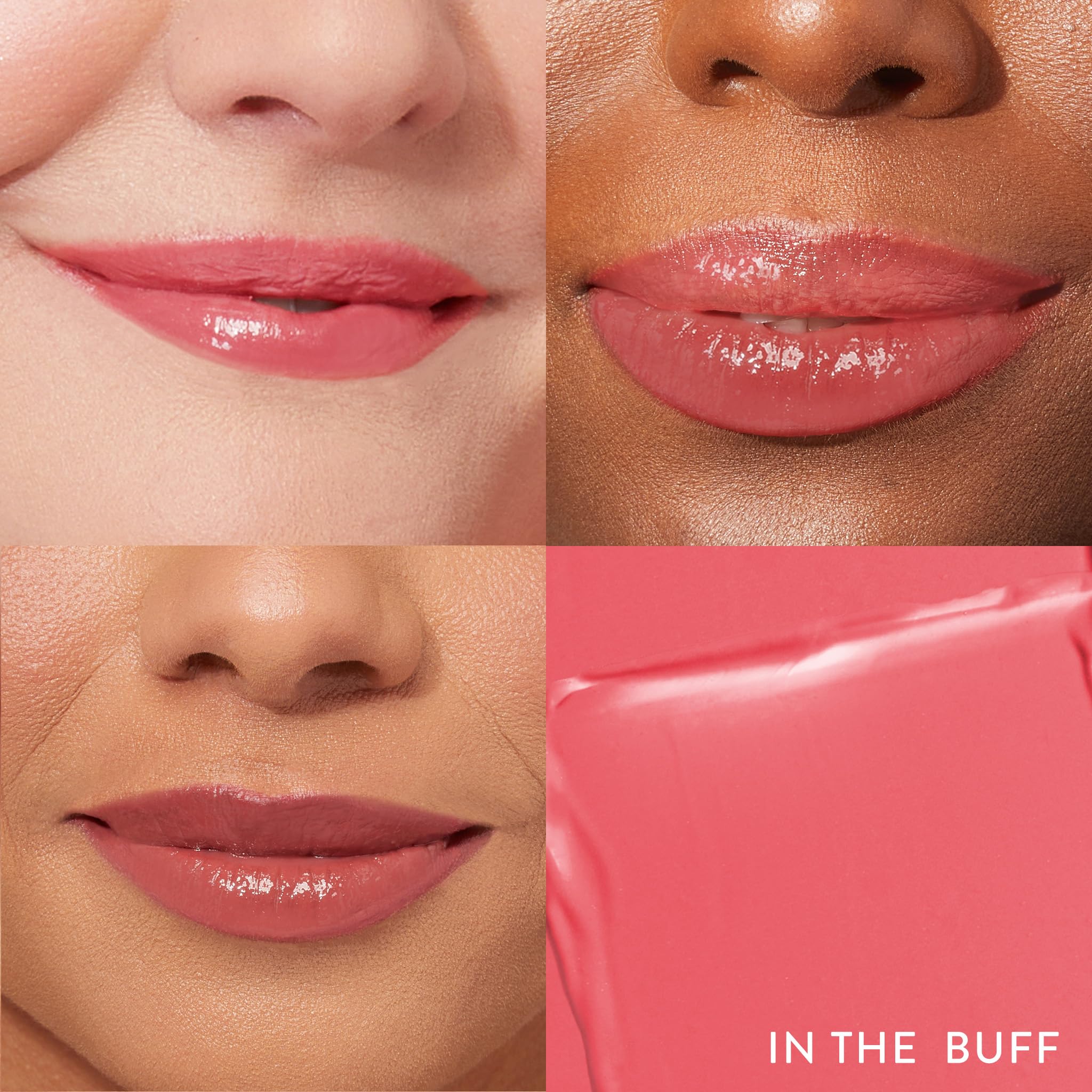 LAURA GELLER NEW YORK Jelly Balm Moisturizing Tinted Lipstick Duo, Hydrating Hydrating Vitamin E - Semi-Shine Finish |Tinted Lip Balm Set Brick House & In the Buff - Image 8