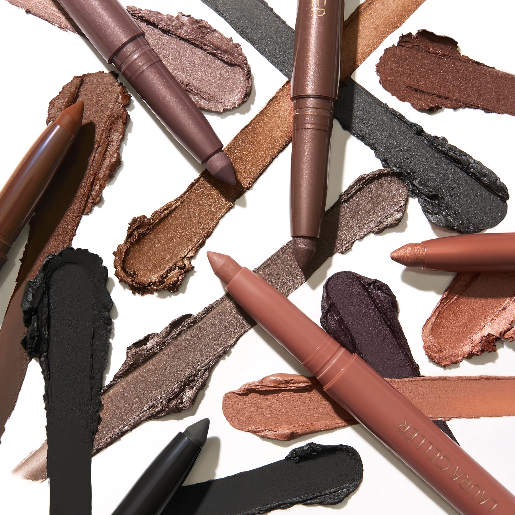 LAURA GELLER NEW YORK Kajal Longwear Kohl Eyeliner Pencil - Smoky Plum Kohl - Caffeine and Vitamin E - Smooth & Blendable Liner - Built-In Sharpener - Image 2