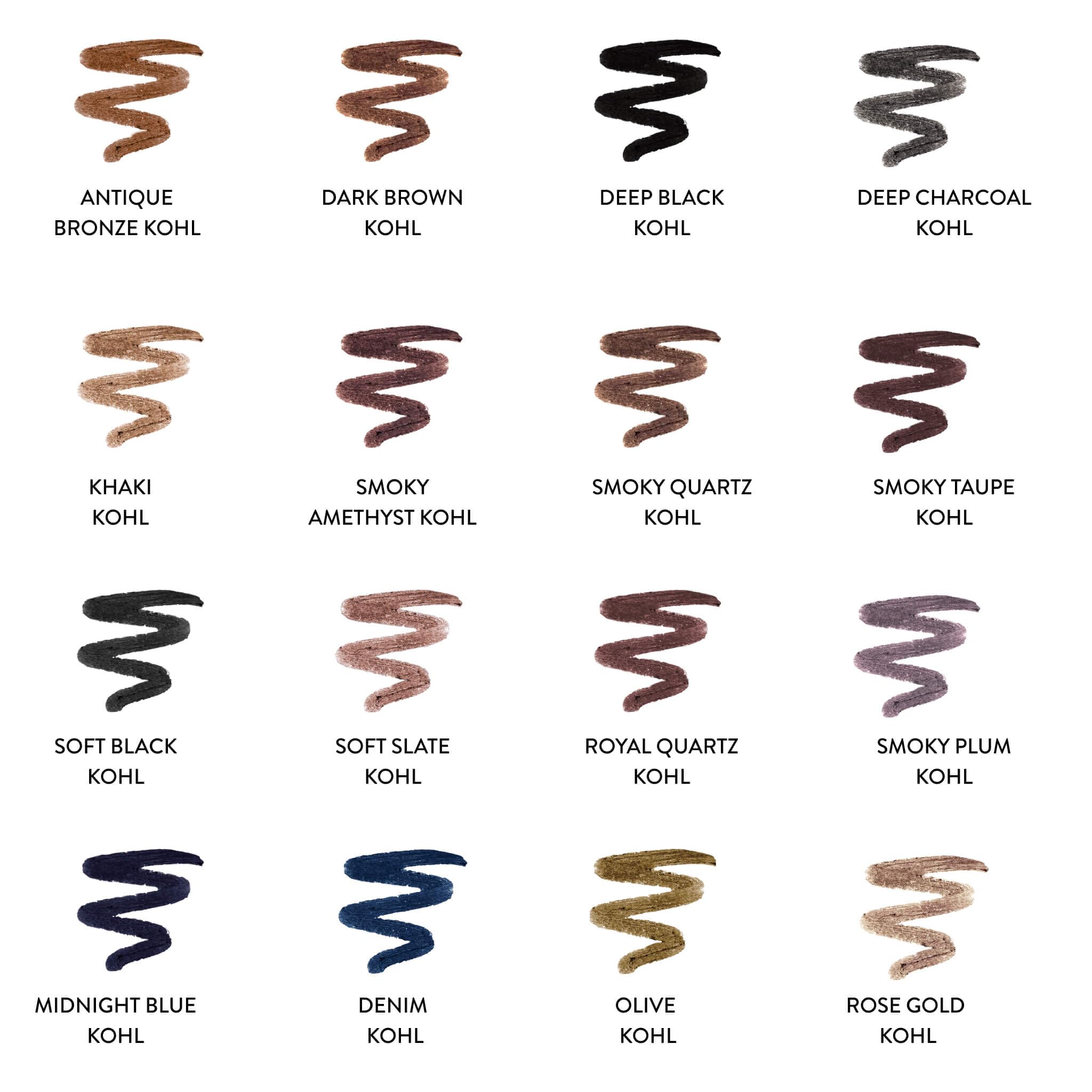 LAURA GELLER NEW YORK Kajal Longwear Kohl Eyeliner Pencil - Soft Slate Kohl - Caffeine and Vitamin E - Smooth & Blendable Liner - Built-In Sharpener - Image 7