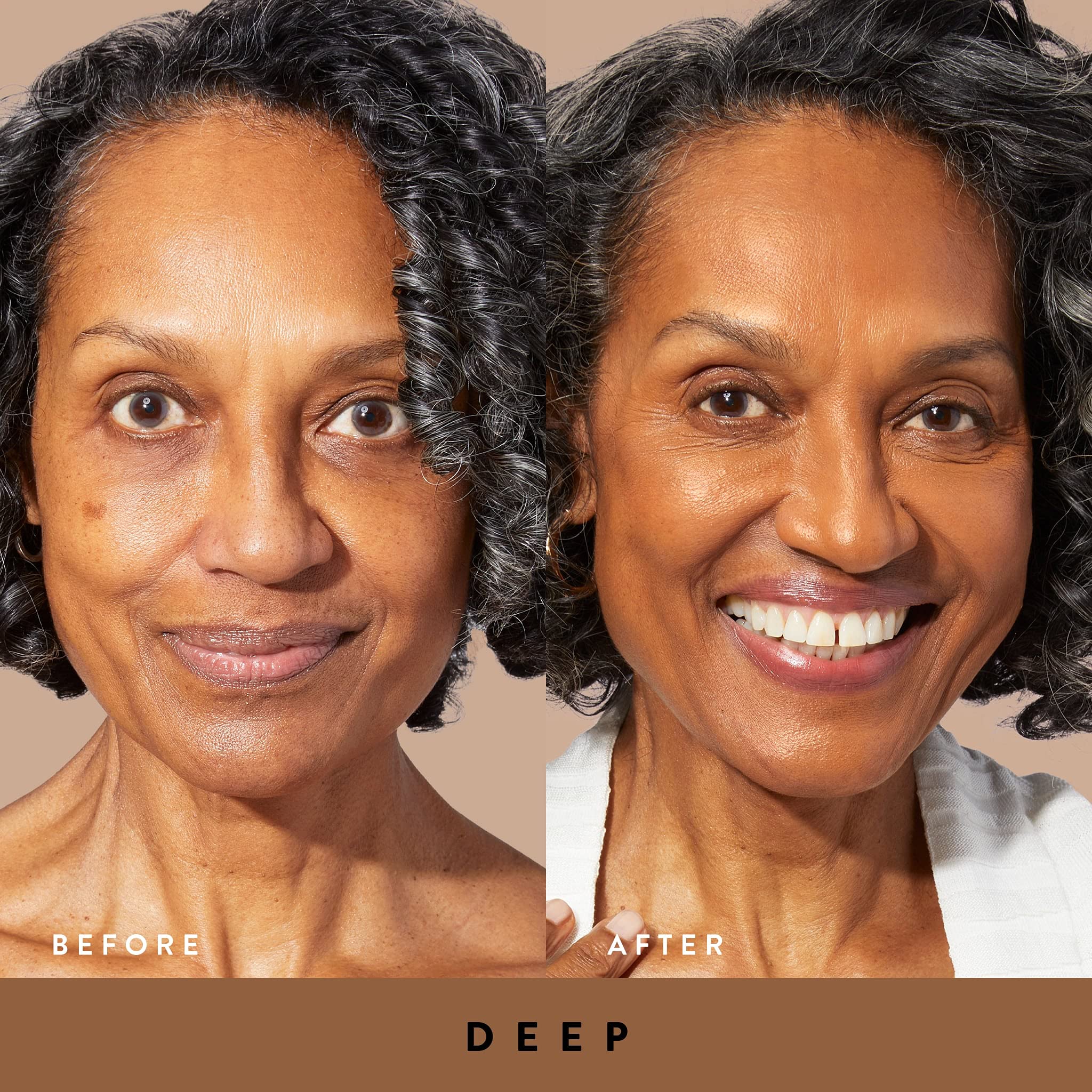 LAURA GELLER NEW YORK Quench-n-Tint Tinted Moisturizer - Sheer to Light Buildable Coverage - Natural Glow Finish - Lightweight Formula with Hyaluronic Acid, 06 Deep - Image 9