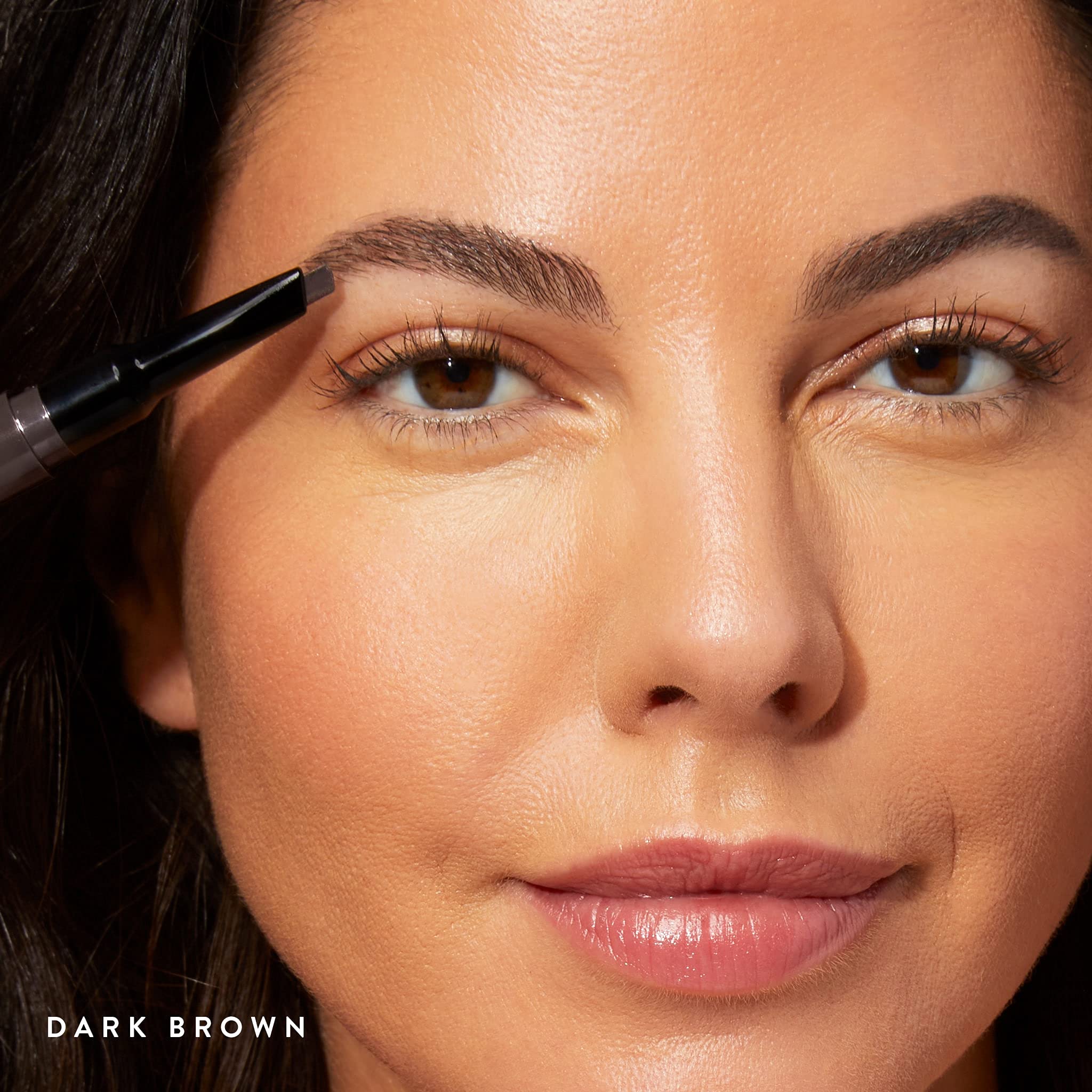 LAURA GELLER NEW YORK Sculpt-n-Stay Waterproof Brow Pencil & Gel- Dark Brown - Image 8