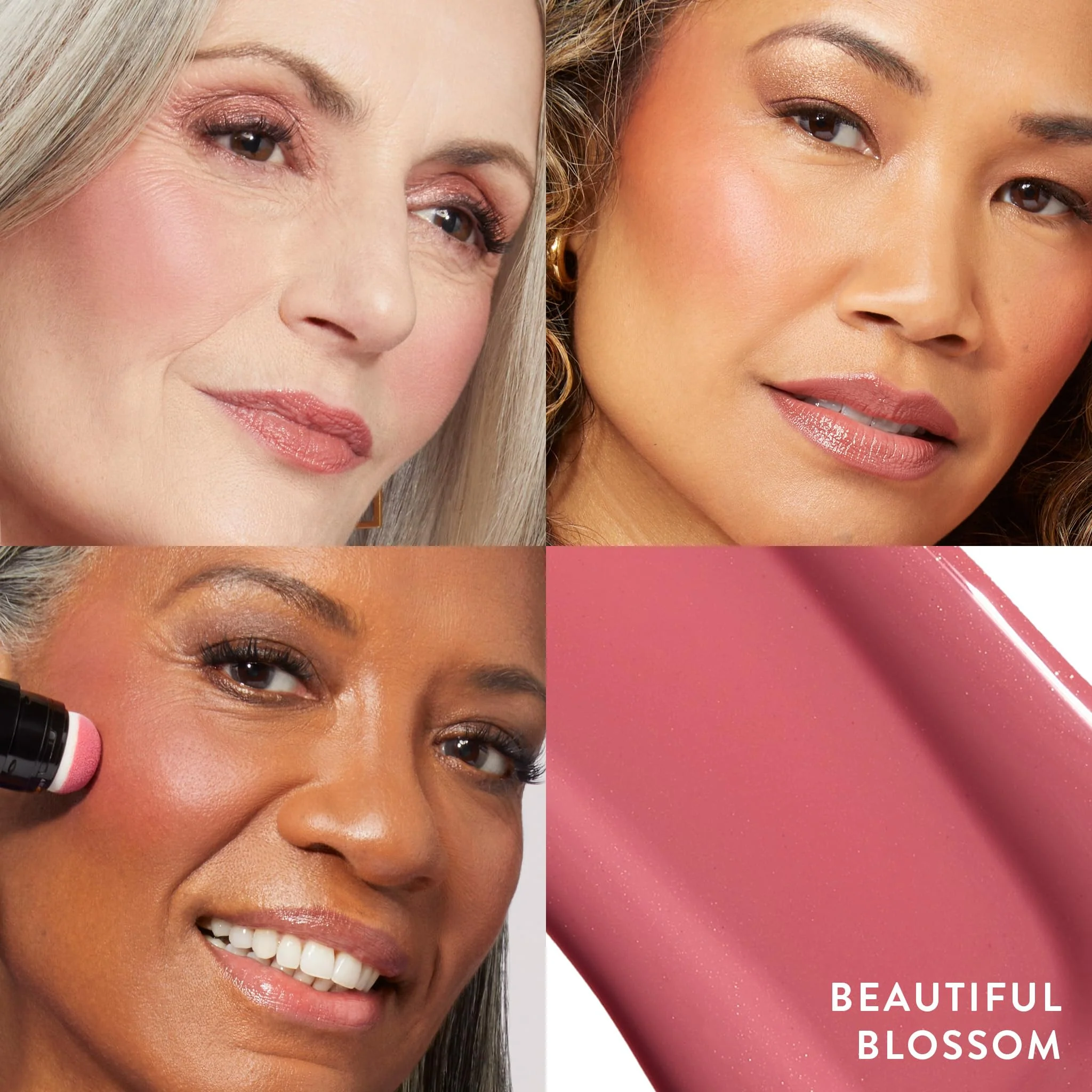 LAURA GELLER NEW YORK Serum Blush Tint, Lightweight Liquid Blush for Cheeks, Weightless Watercolor Sheer Finish, Beautiful Blossom - Image 9
