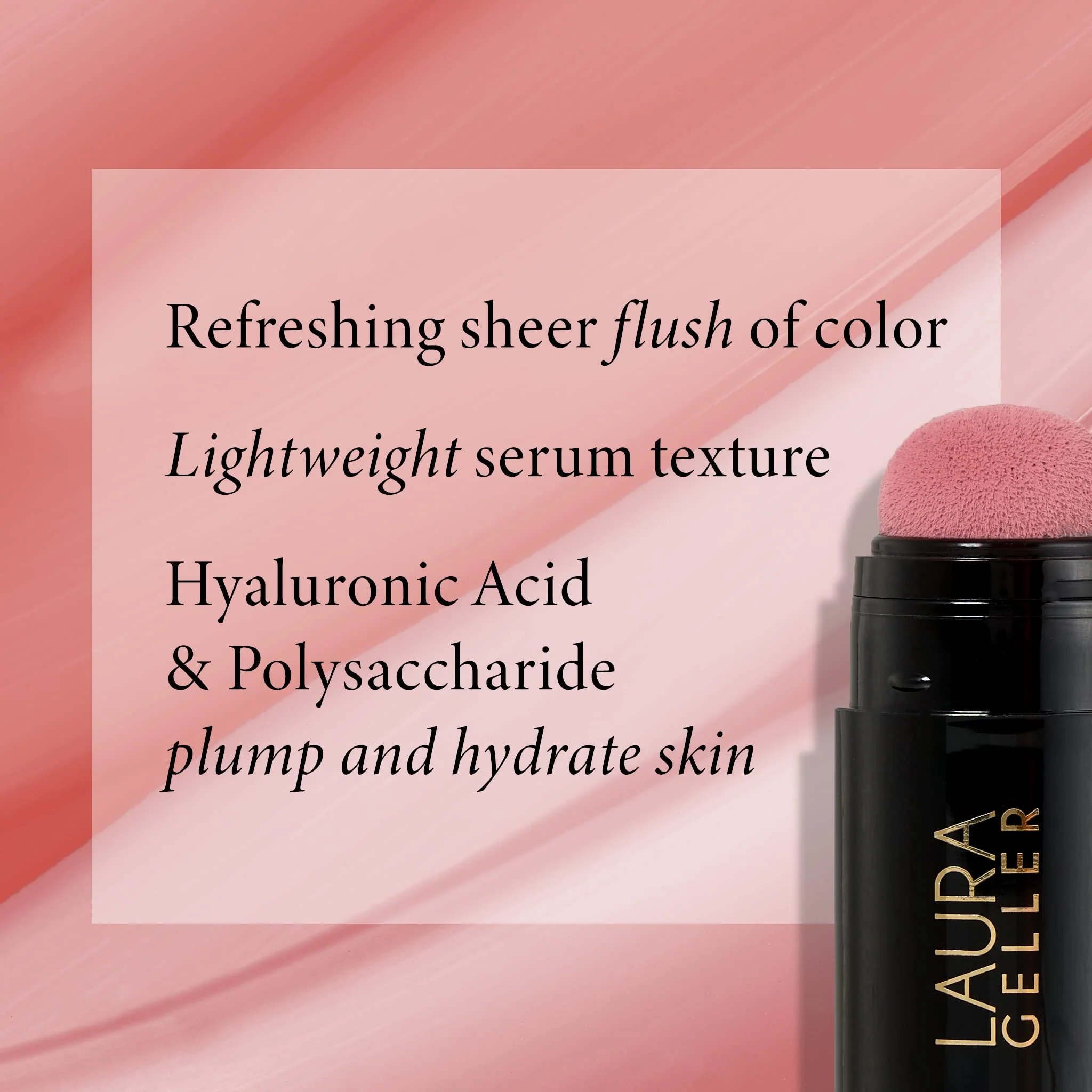 LAURA GELLER NEW YORK Serum Blush Tint, Lightweight Liquid Blush for Cheeks, Weightless Watercolor Sheer Finish, Blushing Berry - Image 8
