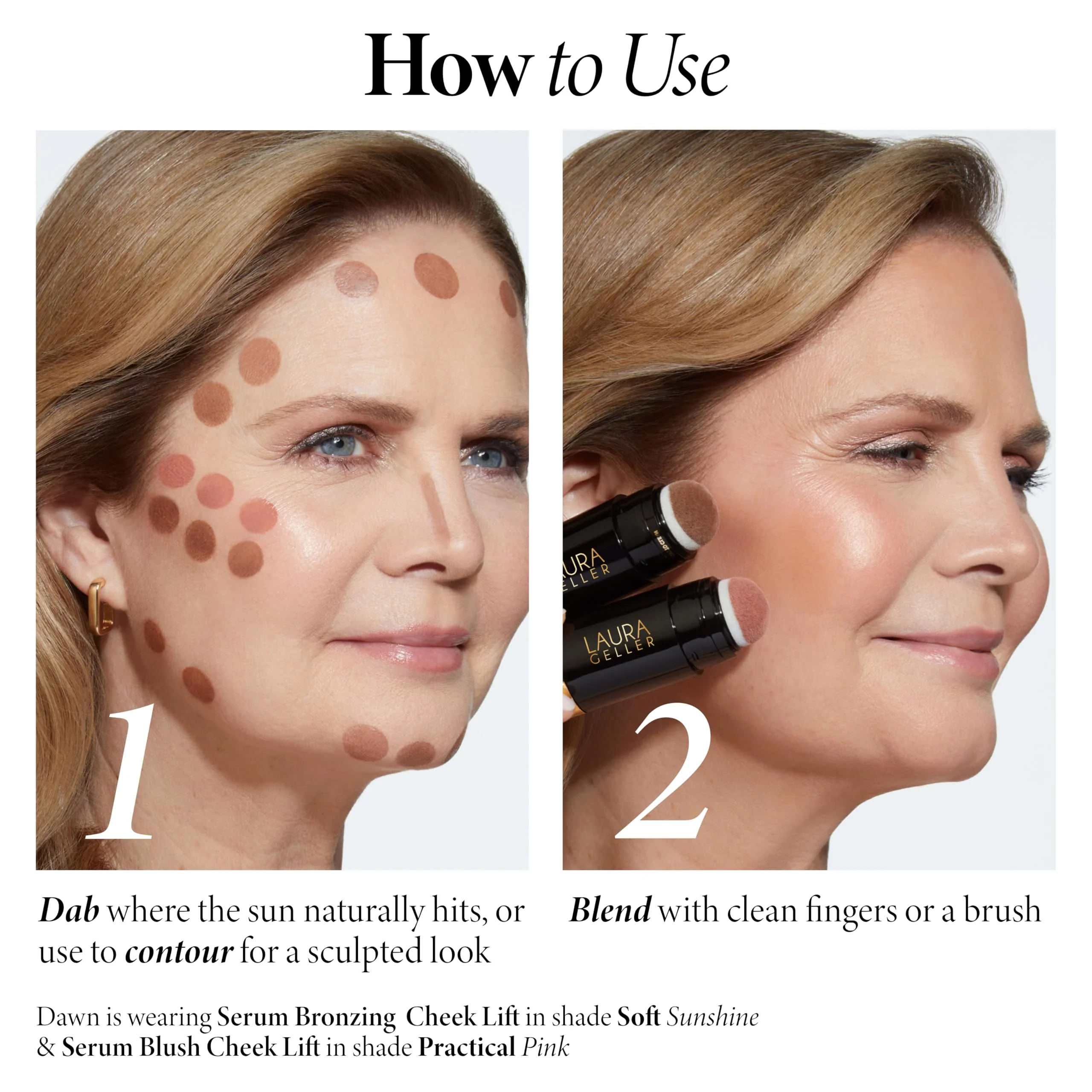 LAURA GELLER NEW YORK Serum Bronzing Cheek Lift, Relaxing Rich - Image 5