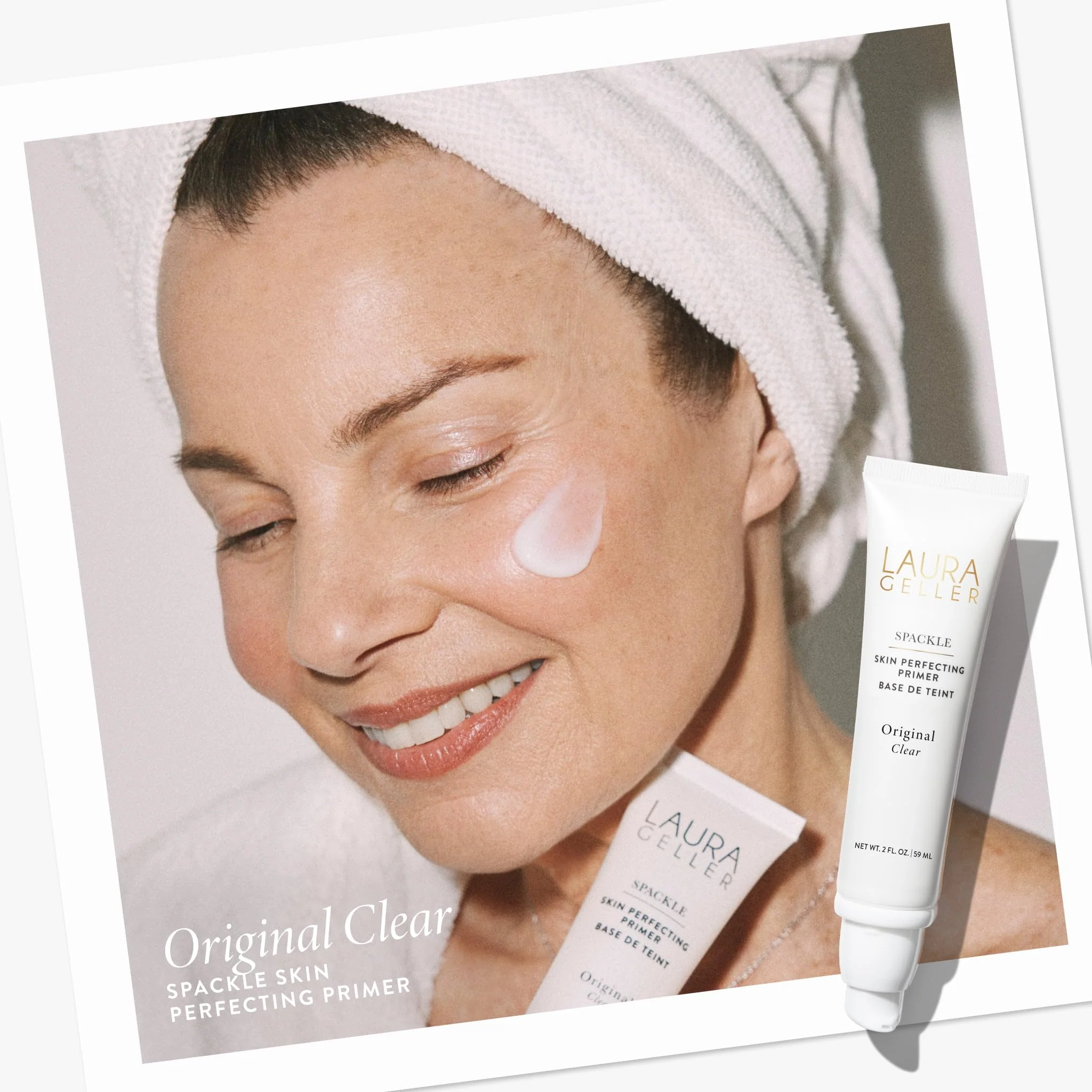 LAURA GELLER NEW YORK Spackle Primer - Original - Super-Size 2 Fl Oz - Hyaluronic Acid Makeup Primer for Mature Skin - Image 9