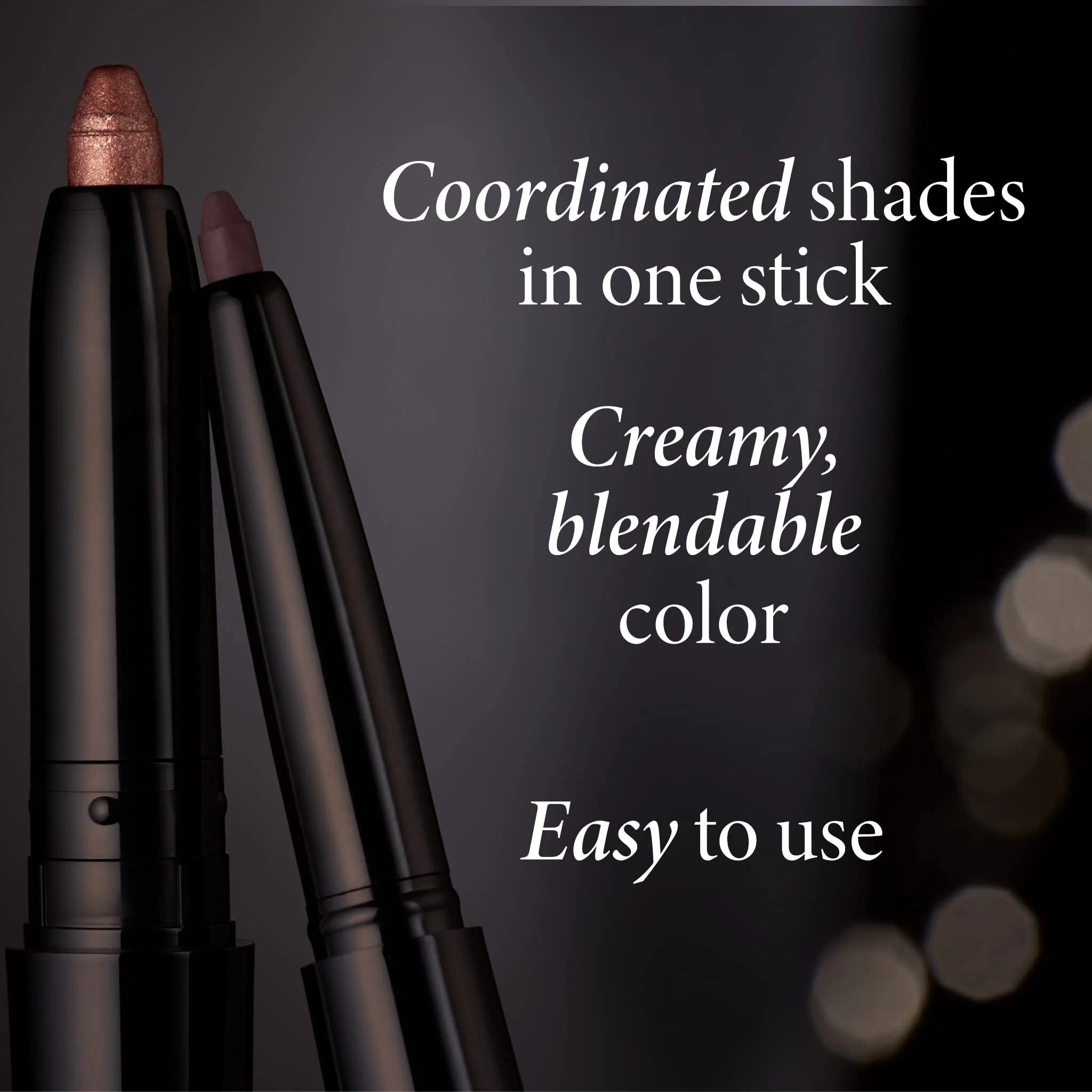LAURA GELLER NEW YORK Swipe-n-Line Dual-Ended Eyeshadow + Eyeliner - Classic (Onyx/Champagne) - Cream Eyeshadow & Smooth Glide Eyeliner - Waterproof & Crease-free Color - Image 8