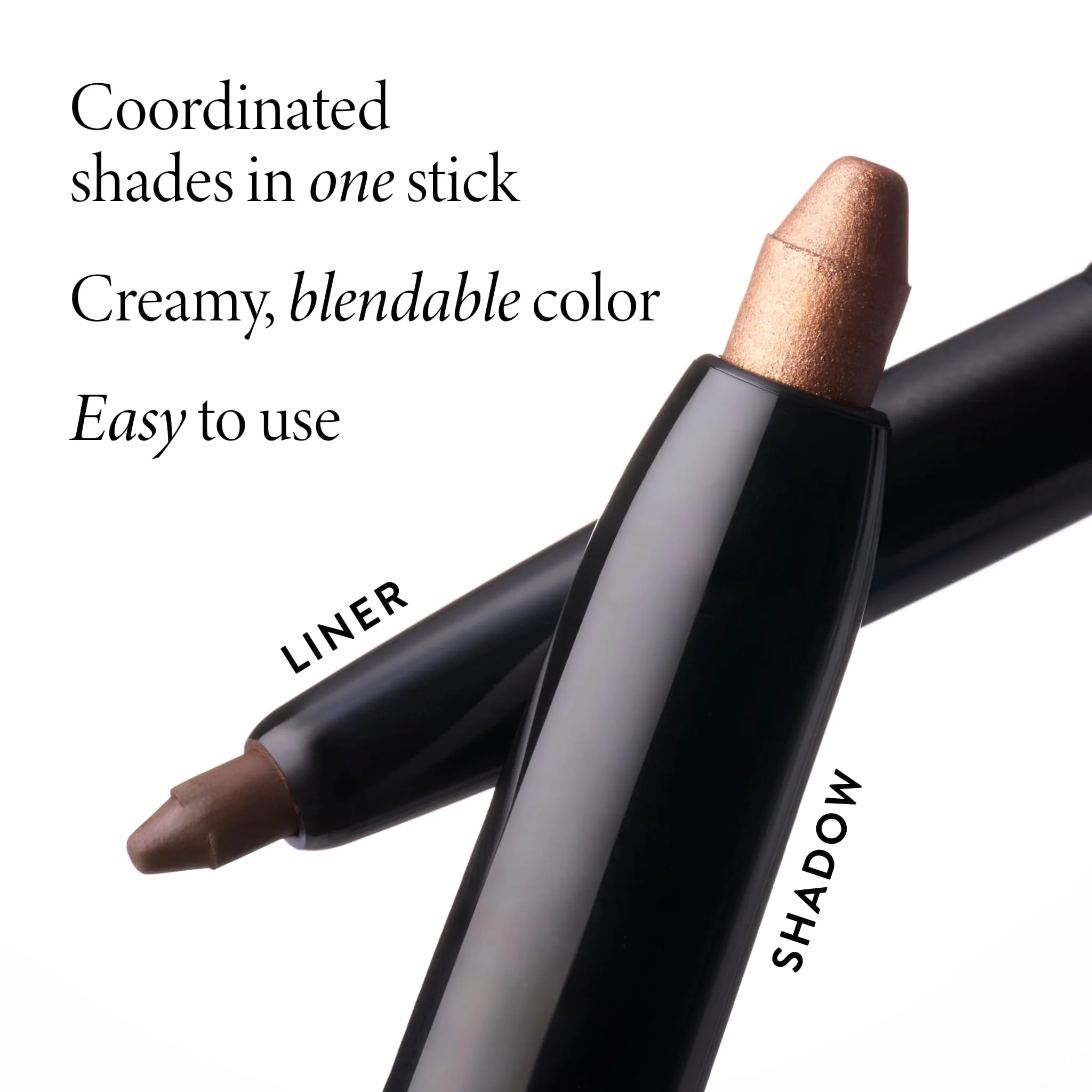 LAURA GELLER NEW YORK Swipe-n-Line Dual-Ended Eyeshadow + Eyeliner - Earthy (Taupe-Green/Warm Green) - Cream Eyeshadow & Smooth Glide Eyeliner - Waterproof & Crease-free Color - Image 6