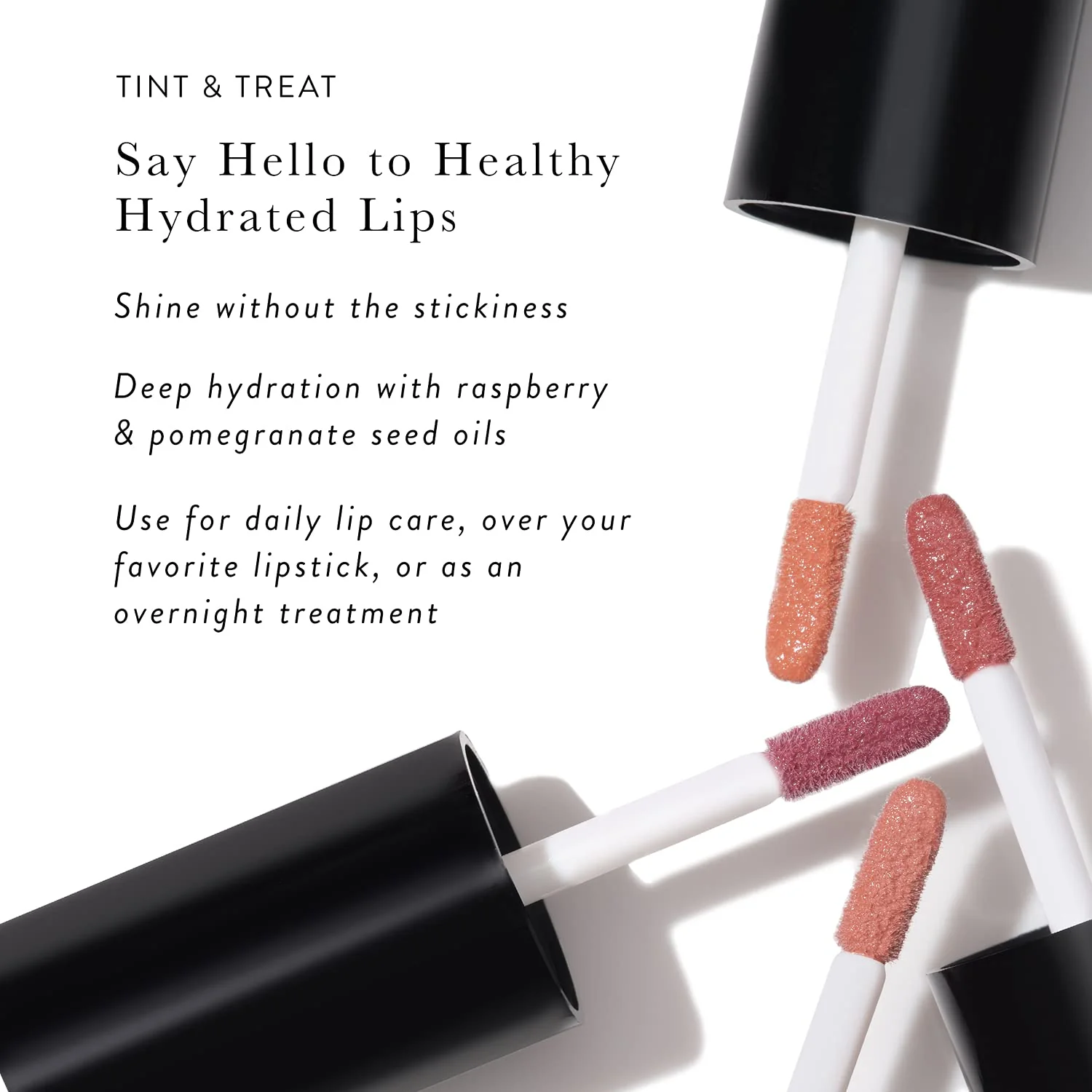 LAURA GELLER NEW YORK Treat-n-Go Tinted Non-Stick Hydrating Lip Oil, Time - Image 5