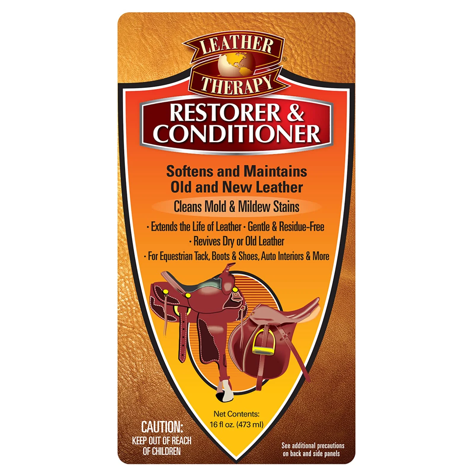 Leather Therapy Premium Restorer & Conditioner, 16oz - Image 4