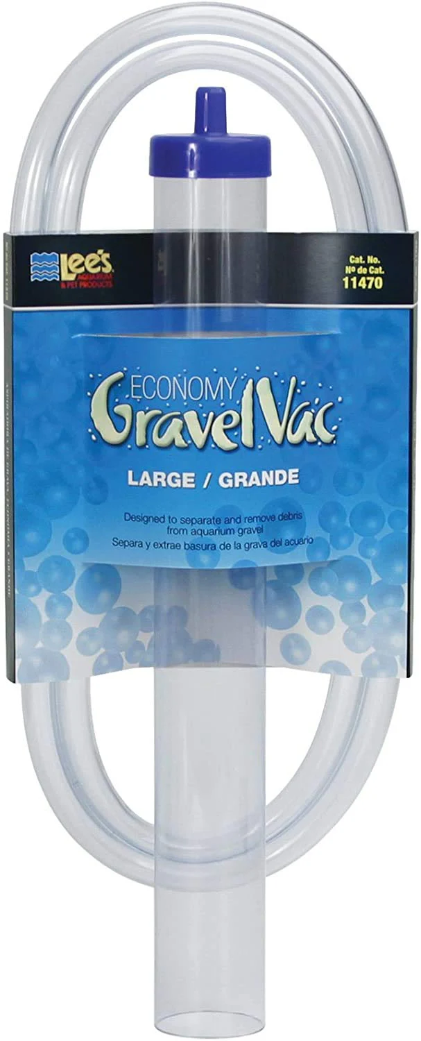 Lee's Large Economy Gravel Vacuum,White