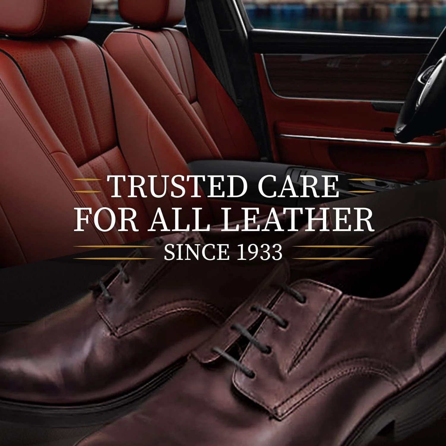 Lexol All Leather Cleaner for Car Interior, Couches and Furniture, Shoes and Boots, Purses and Handbags, Baseball Gloves and Horse Saddles, and More, 16.9 oz - Image 2