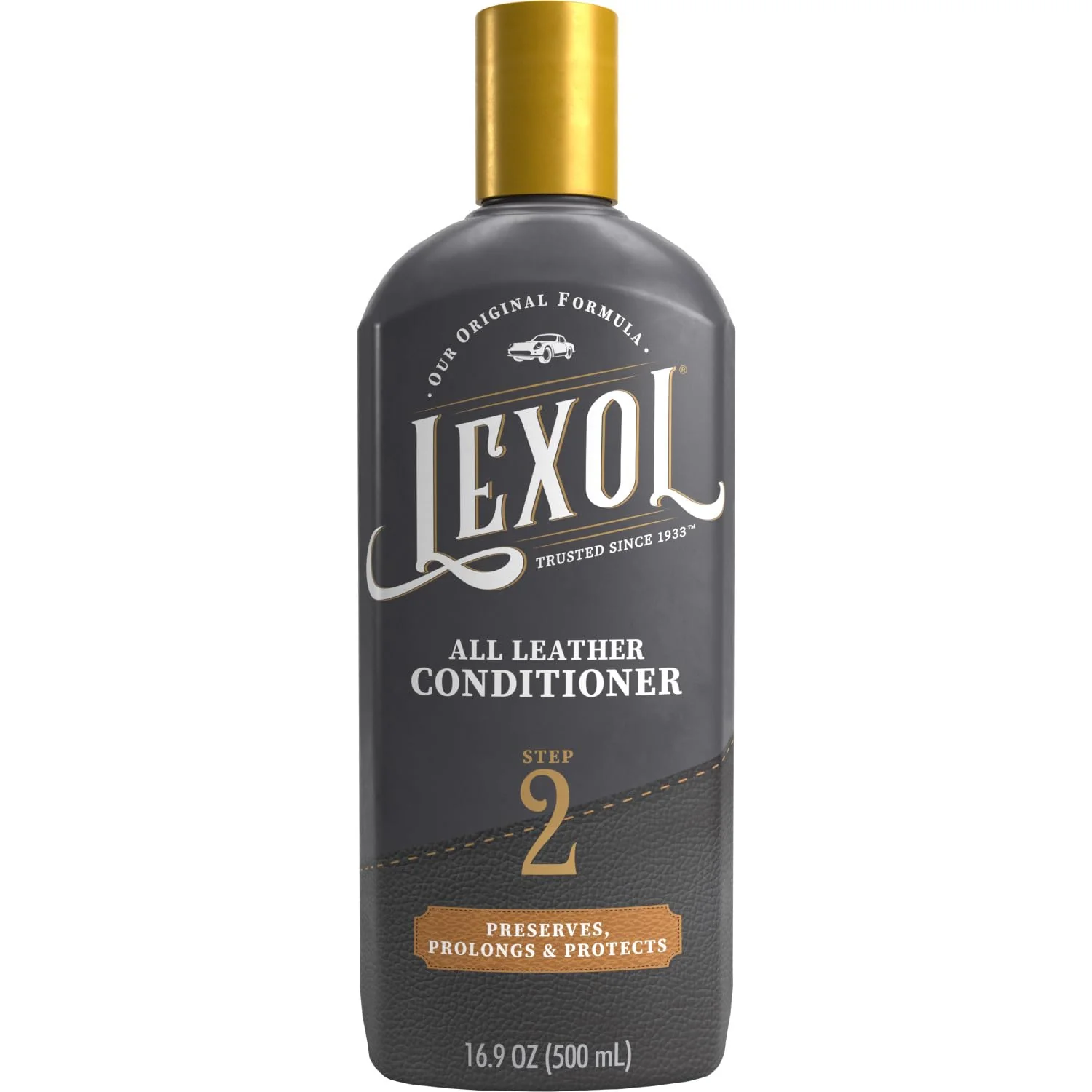 Lexol All Leather Conditioner for Car Seats and Interiors, Couches and Furniture, Shoes and Boots, Bags and Jackets, Baseball Gloves and Horse Saddles, and More, 16.9 oz Bottle (Step 2 of 2) - Image 2