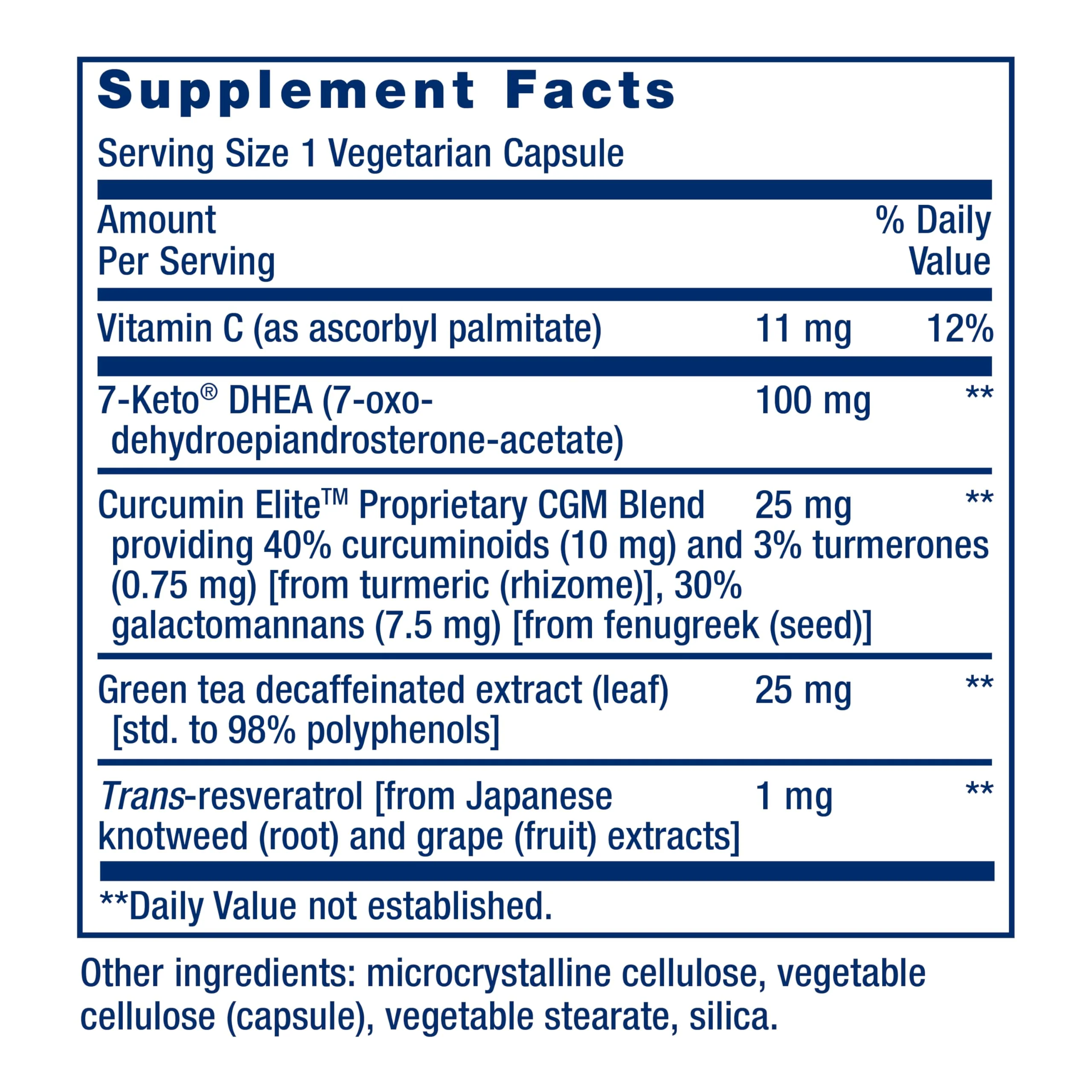 Life Extension 7-Keto DHEA Metabolite – Crank Up Your Fat-Burning Furnace – Non-GMO – Gluten-Free – 100 Mg – 60 Vegetarian Capsules - Image 9
