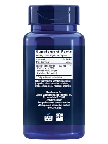 Life Extension Advanced Lipid Control, amla Extract, Indian Gooseberry, Heart Health, endothelial Health, Vegetarian, Gluten-Free, 60 Capsules - Image 10
