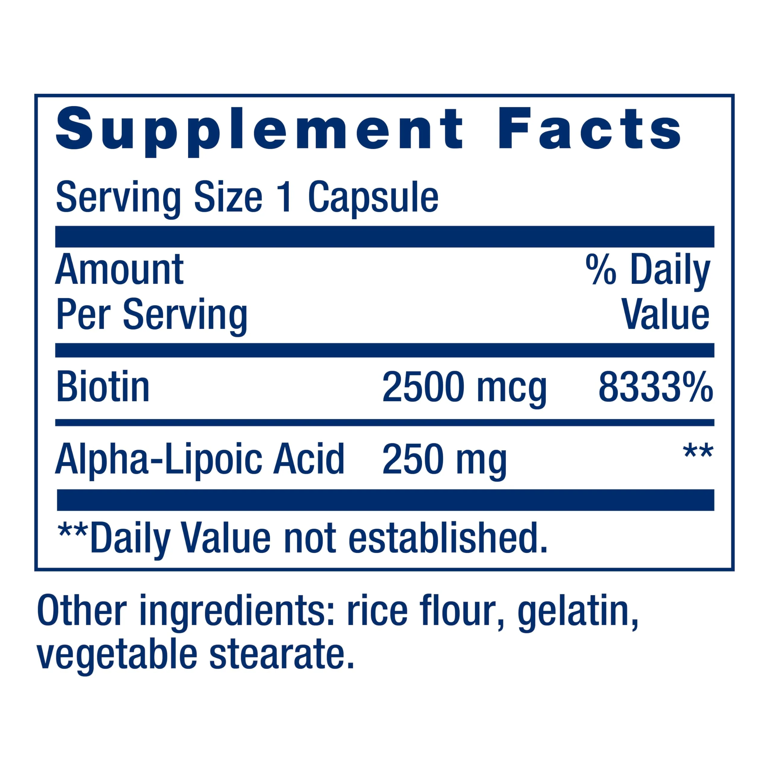 Life Extension Alpha-Lipoic Acid with Biotin, for Cell Protection, Universal antioxidant for Liver & Nerve Health, Gluten-Free, Non-GMO, 60 Capsules - Image 8