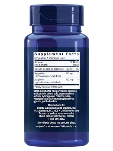 Life Extension AMPK Metabolic Activator*, Hesperidin, G. pentaphyllum, Fight unwanted Belly Fat, Target Overall Fat, Gluten-Free, Vegetarian, 1-Daily, Non-GMO, 30 Tablets - Image 10