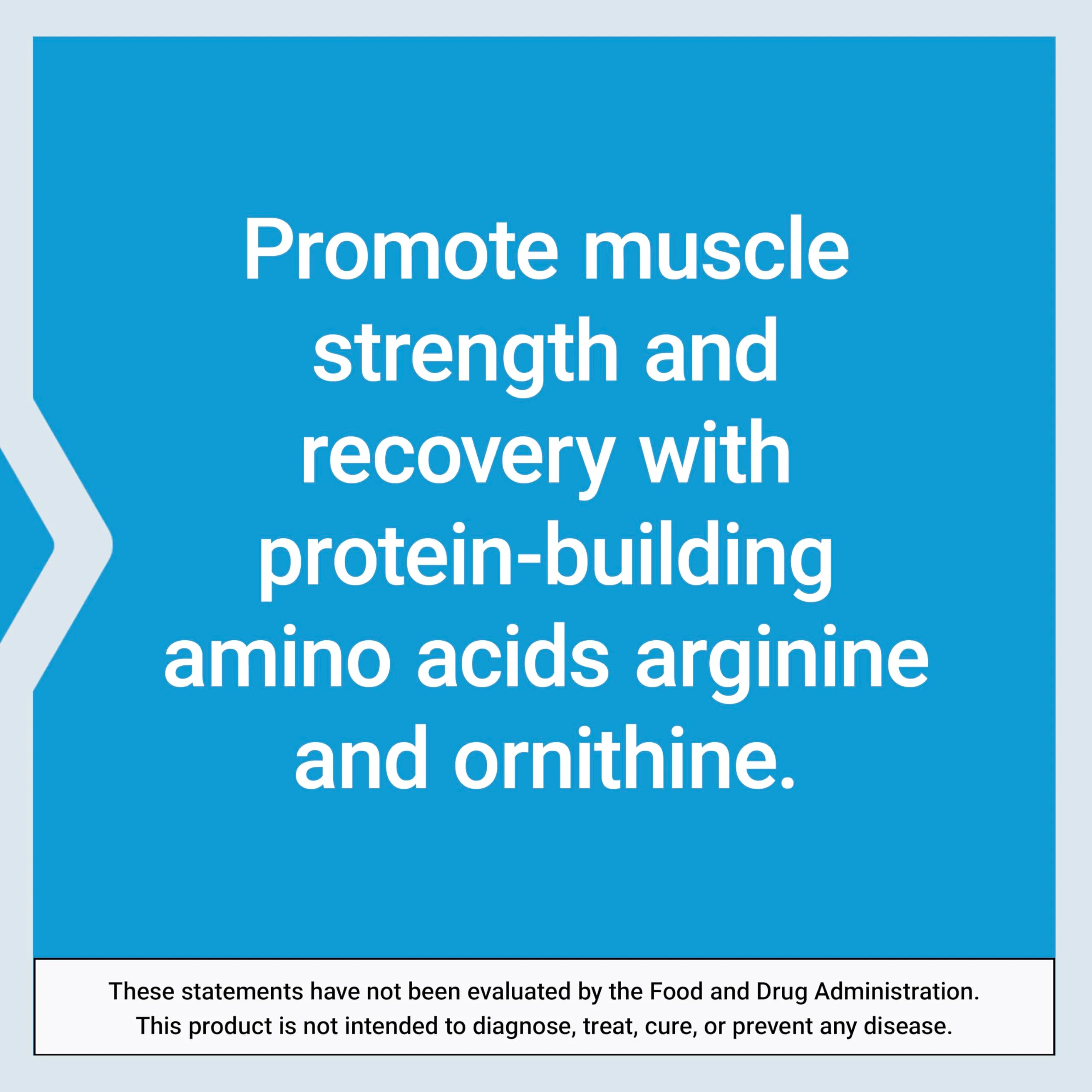Life Extension Arginine Ornithine Powder, Promotes Muscle Health & Recovery, Gluten Free, Non-GMO, net Weight 150 Grams - Image 5
