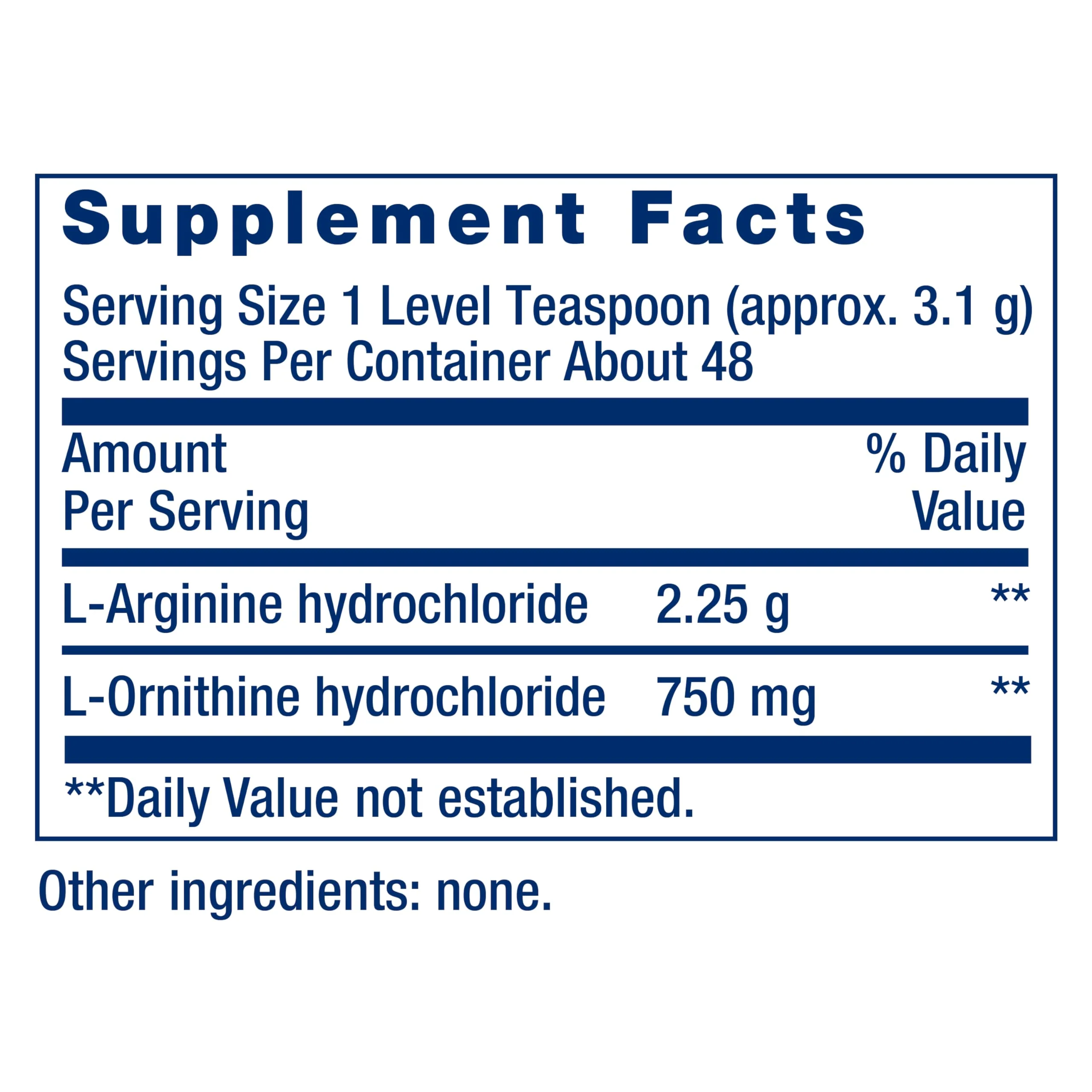 Life Extension Arginine Ornithine Powder, Promotes Muscle Health & Recovery, Gluten Free, Non-GMO, net Weight 150 Grams - Image 8