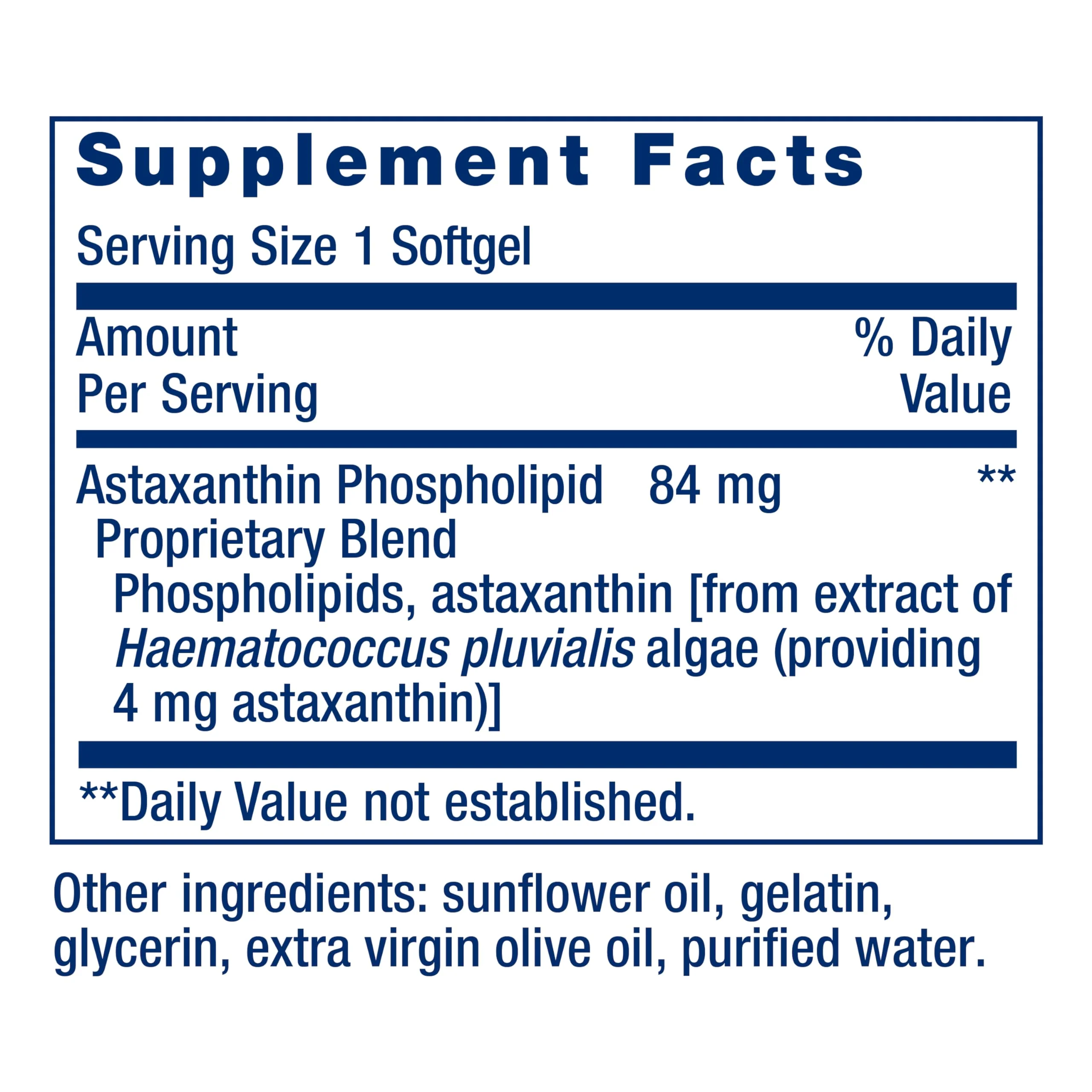 Life Extension Astaxanthin with Phospholipids – Antioxidant Support, Eye Health – Algae-Derived – Gluten-Free, Non-GMO – 30 Softgels - Image 8