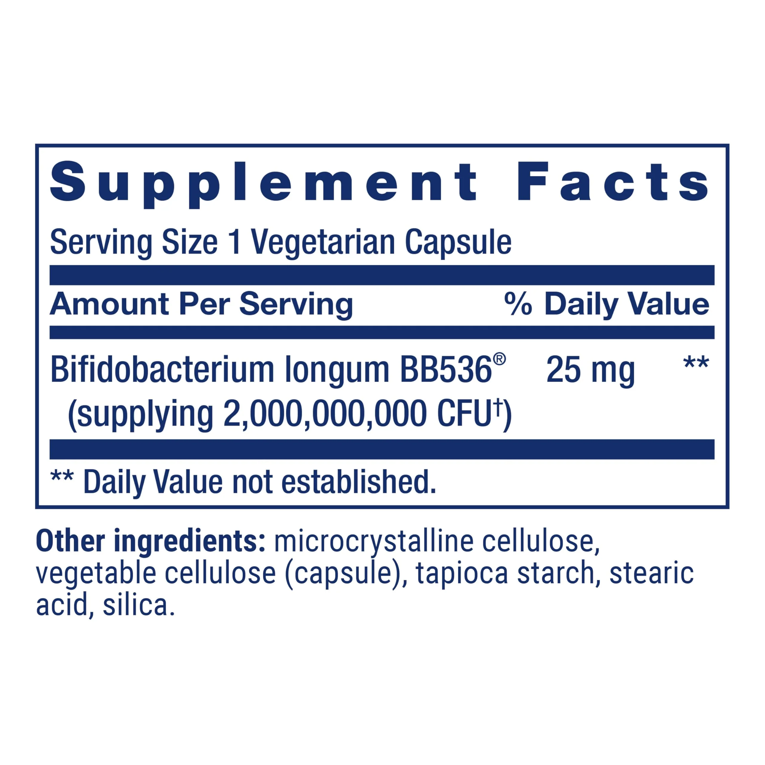 Life Extension Bifido GI Balance, probiotics, Bifidobacterium longum BB536® (2 Billion CFU), Support Healthy Gut & Digestive Health, Gluten-Free, Non-GMO, Vegetarian, 60 Capsules - Image 9