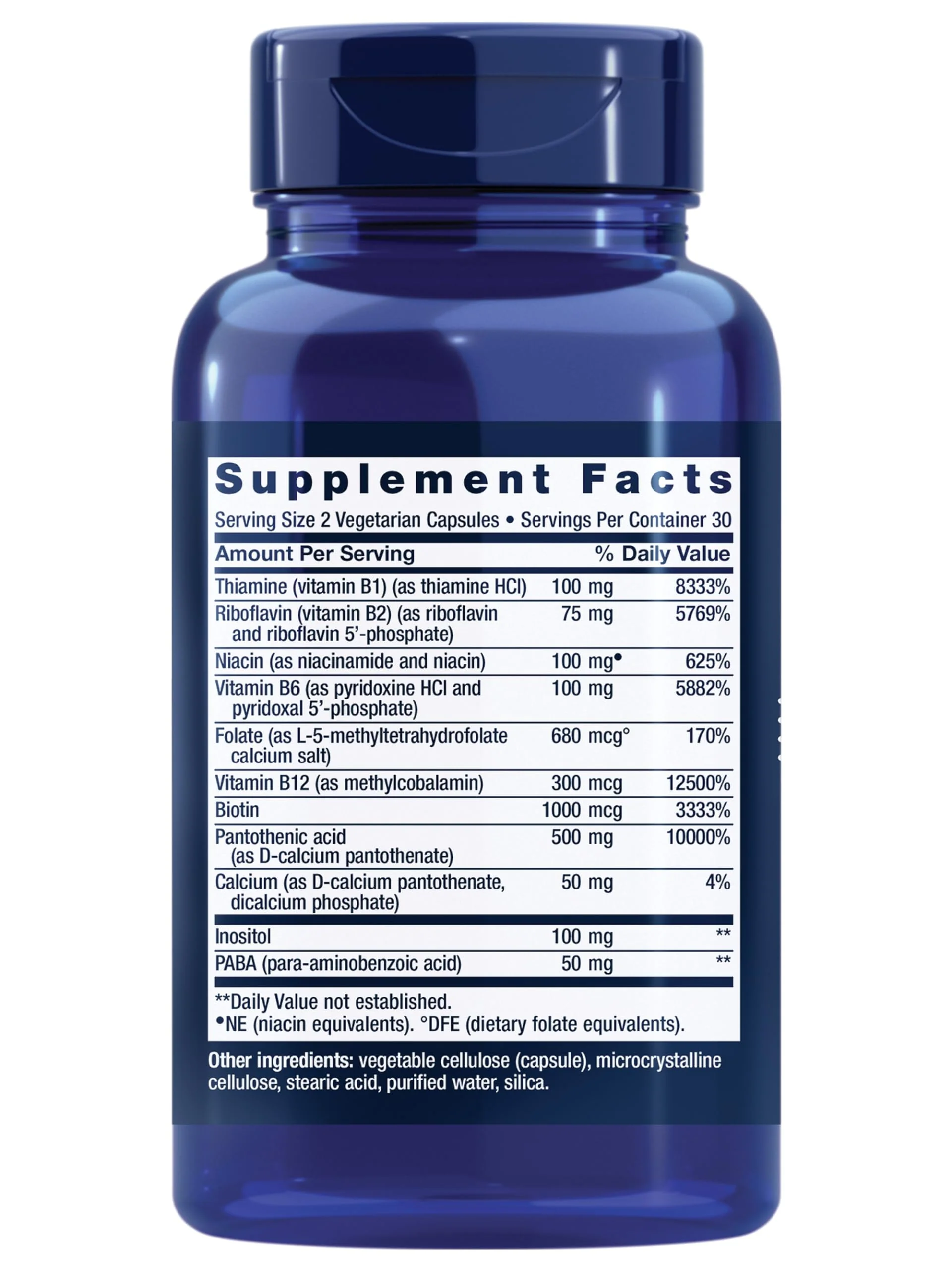 Life Extension BioActive Complete B-Complex, Heart, Brain and Nerve Support, Healthy Energy, Metabolism, Complete B Complex, 60 Vegetarian Capsules - Image 10