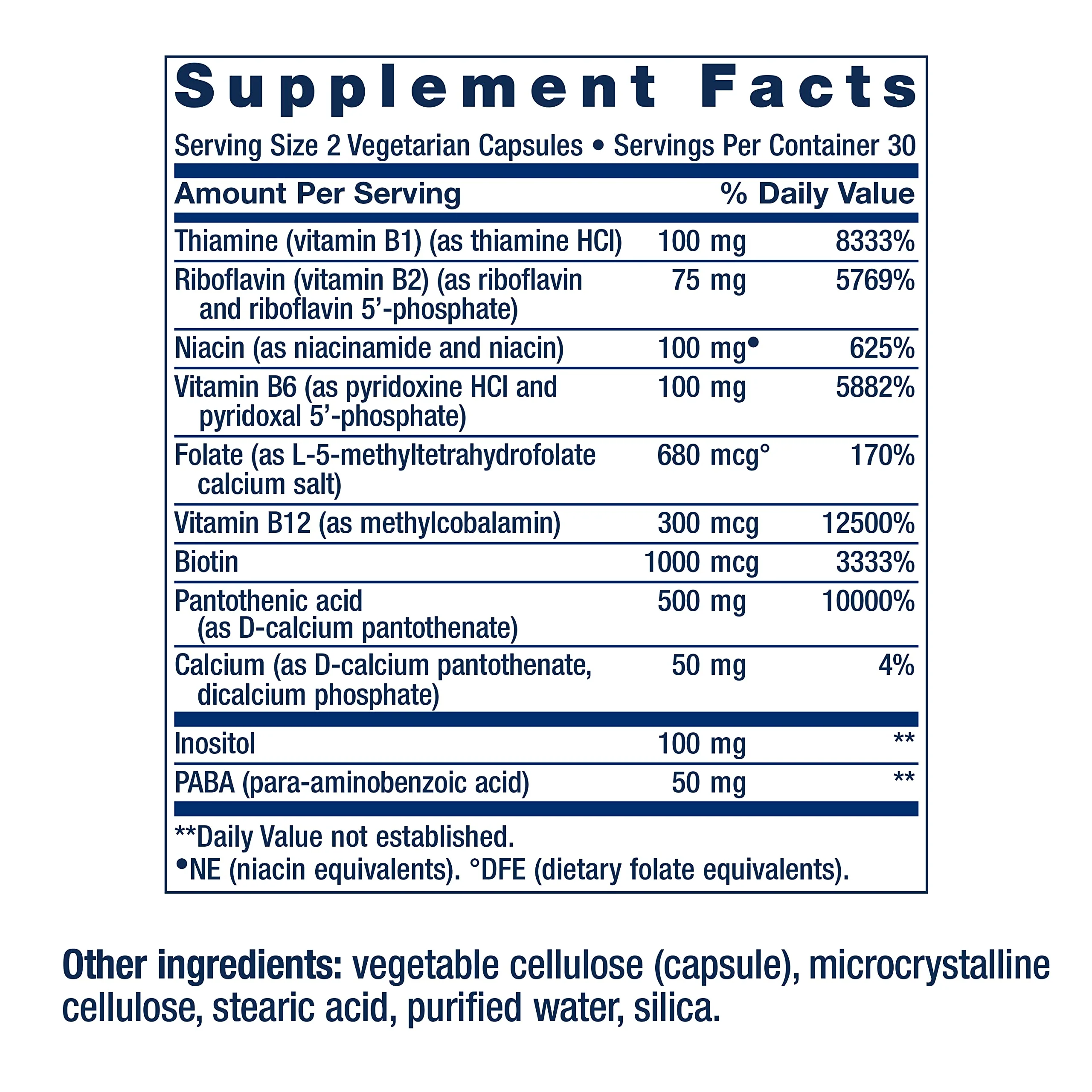 Life Extension BioActive Complete B-Complex, Heart, Brain and Nerve Support, Healthy Energy, Metabolism, Complete B Complex, 60 Vegetarian Capsules - Image 9