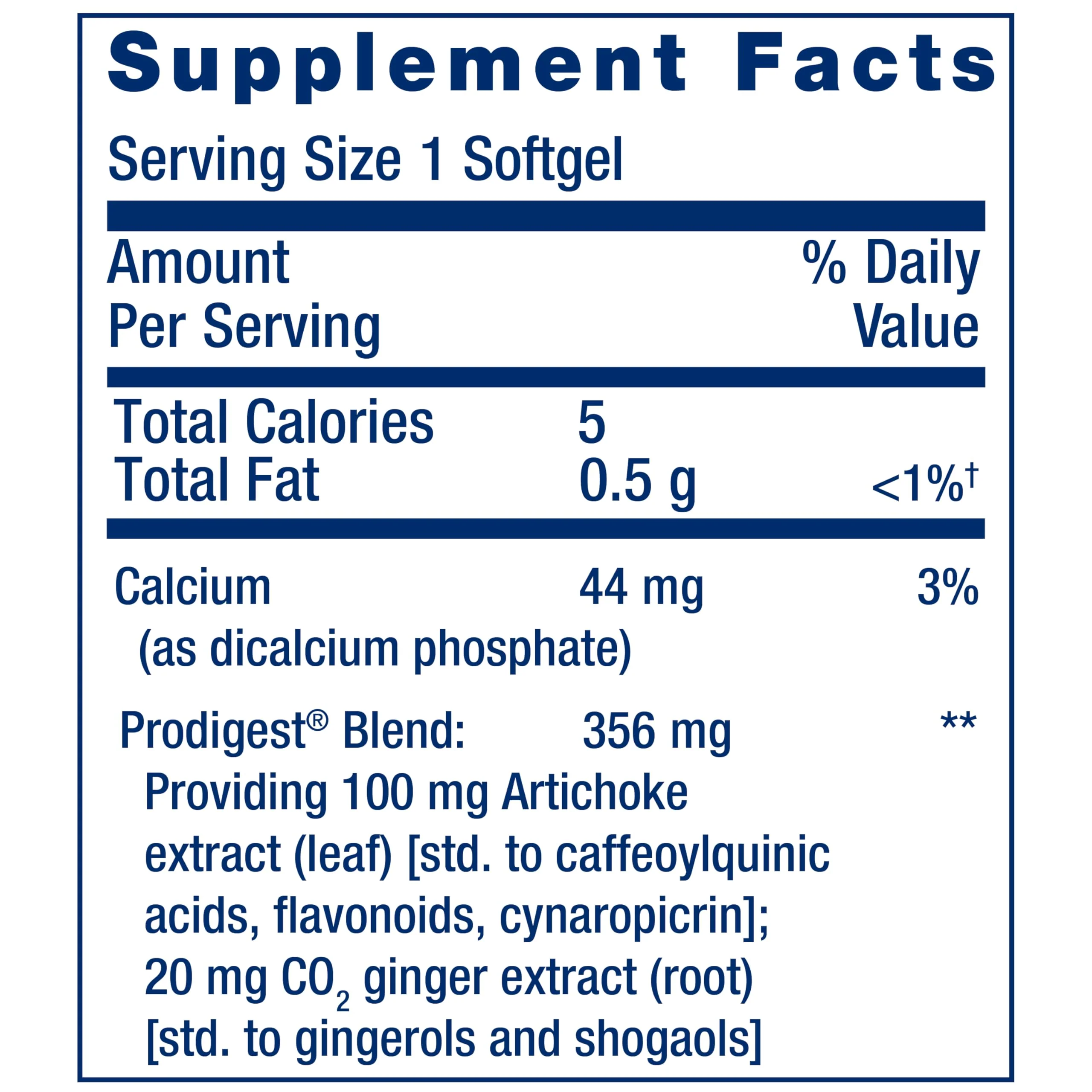Life Extension Bloat Relief, Artichoke, Ginger, Fennel and Turmeric for Digestive Health, Supports Bloating Relief and Promotes Digestive Comfort, Gluten Free, Non-GMO, 60 softgels - Image 8
