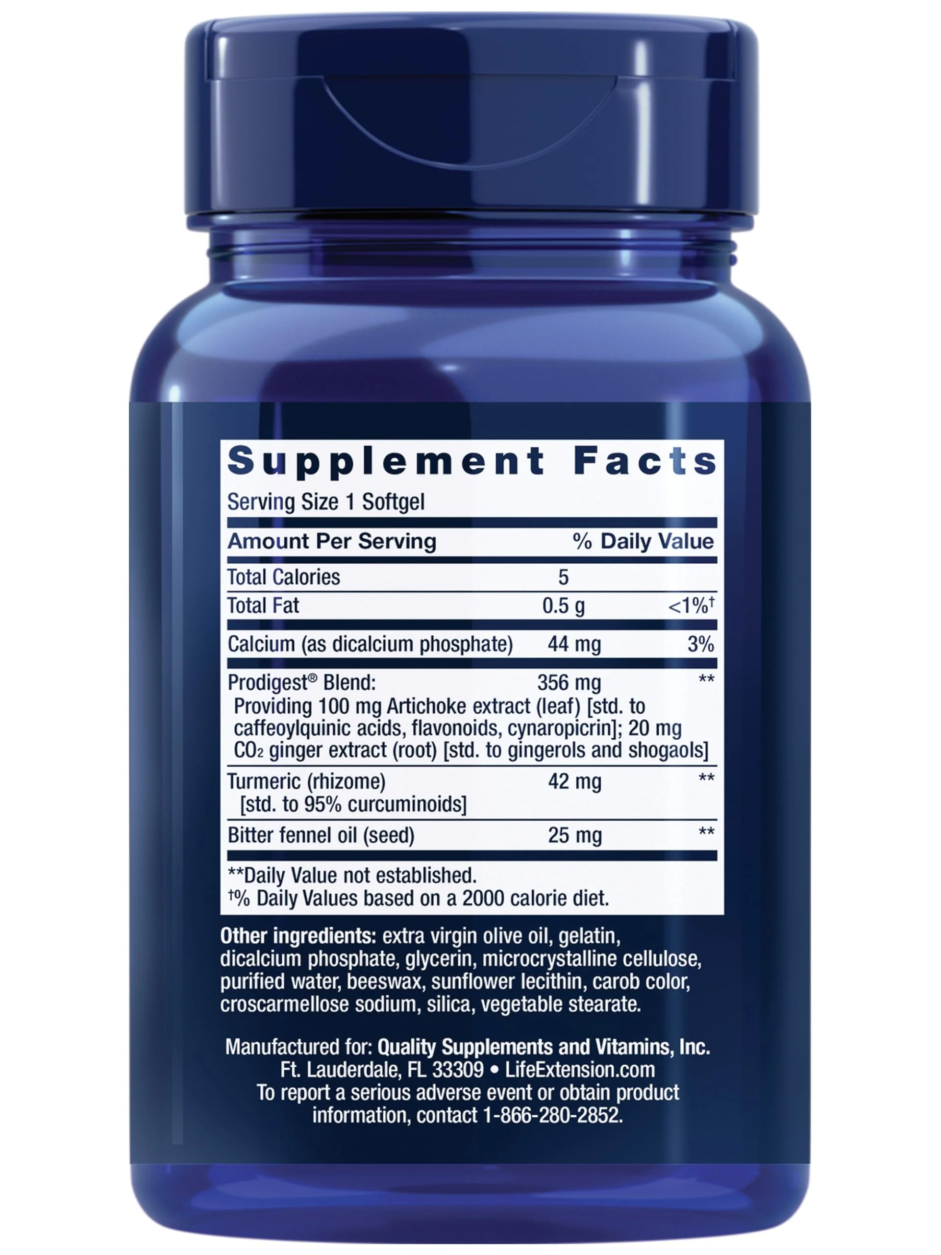 Life Extension Bloat Relief, Artichoke, Ginger, Fennel and Turmeric for Digestive Health, Supports Bloating Relief and Promotes Digestive Comfort, Gluten Free, Non-GMO, 60 softgels - Image 9
