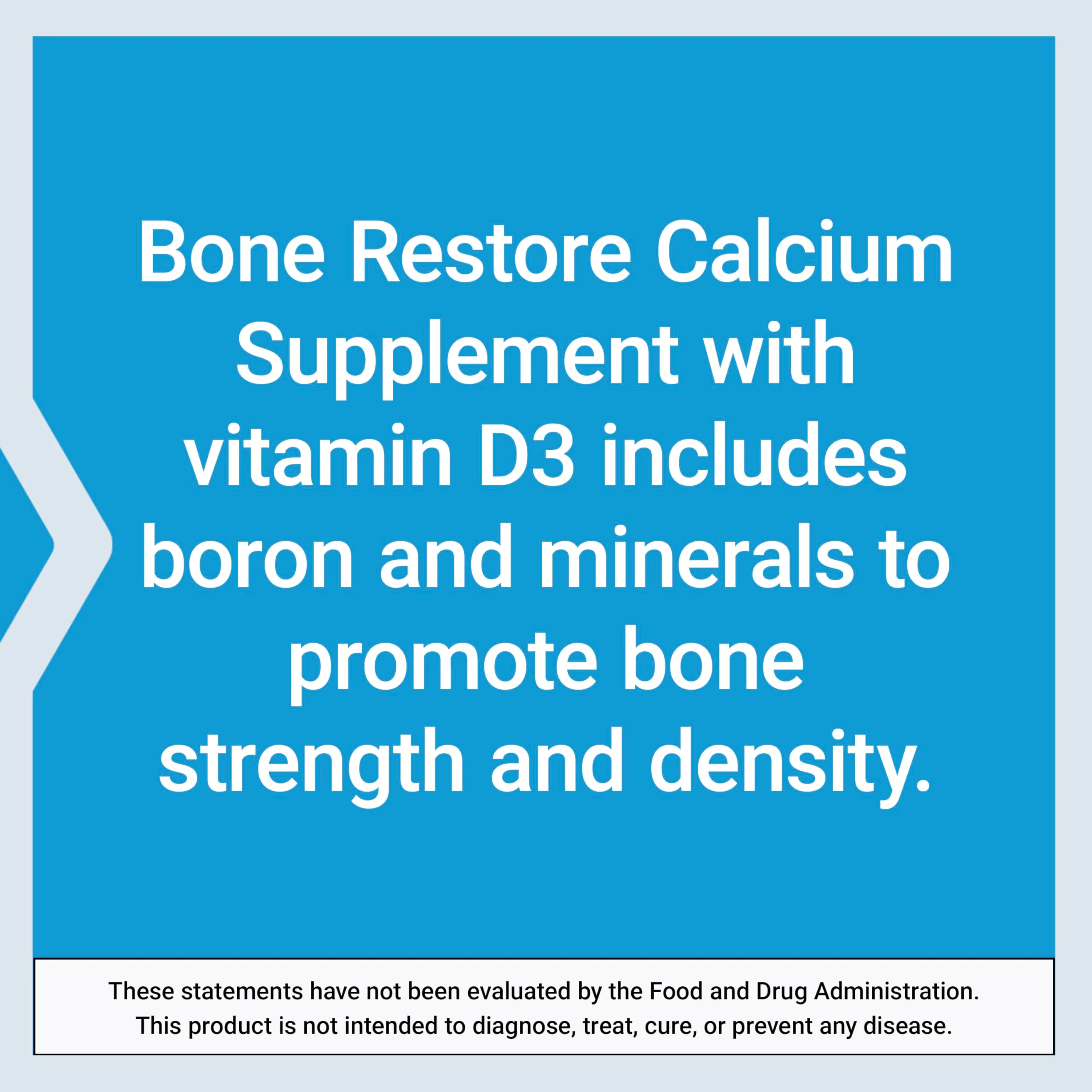 Life Extension Bone Restore Calcium Supplement, Vitamin D3, Magnesium, Boron, zinc, Manganese, Silicon, Helps Maintain Healthy Bone Density, Gluten-Free, Non-GMO, 120 Capsules - Image 6