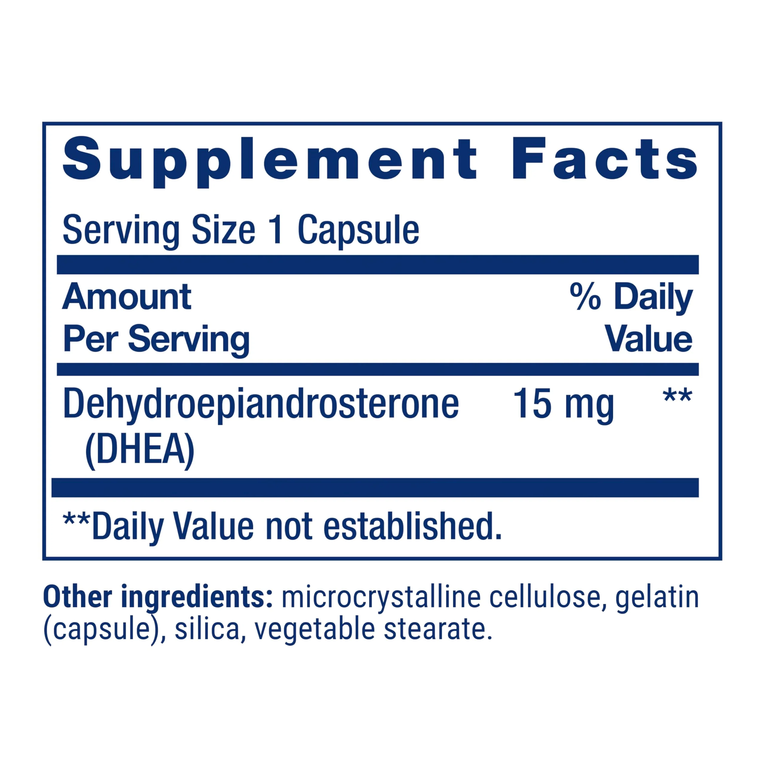 Life Extension DHEA 15 mg – Hormone Balance Supplement, Memory, Muscle Mass and Bone Density Support, Healthy Sex Drive, Gluten-Free, Non-GMO, 100 Capsules - Image 8