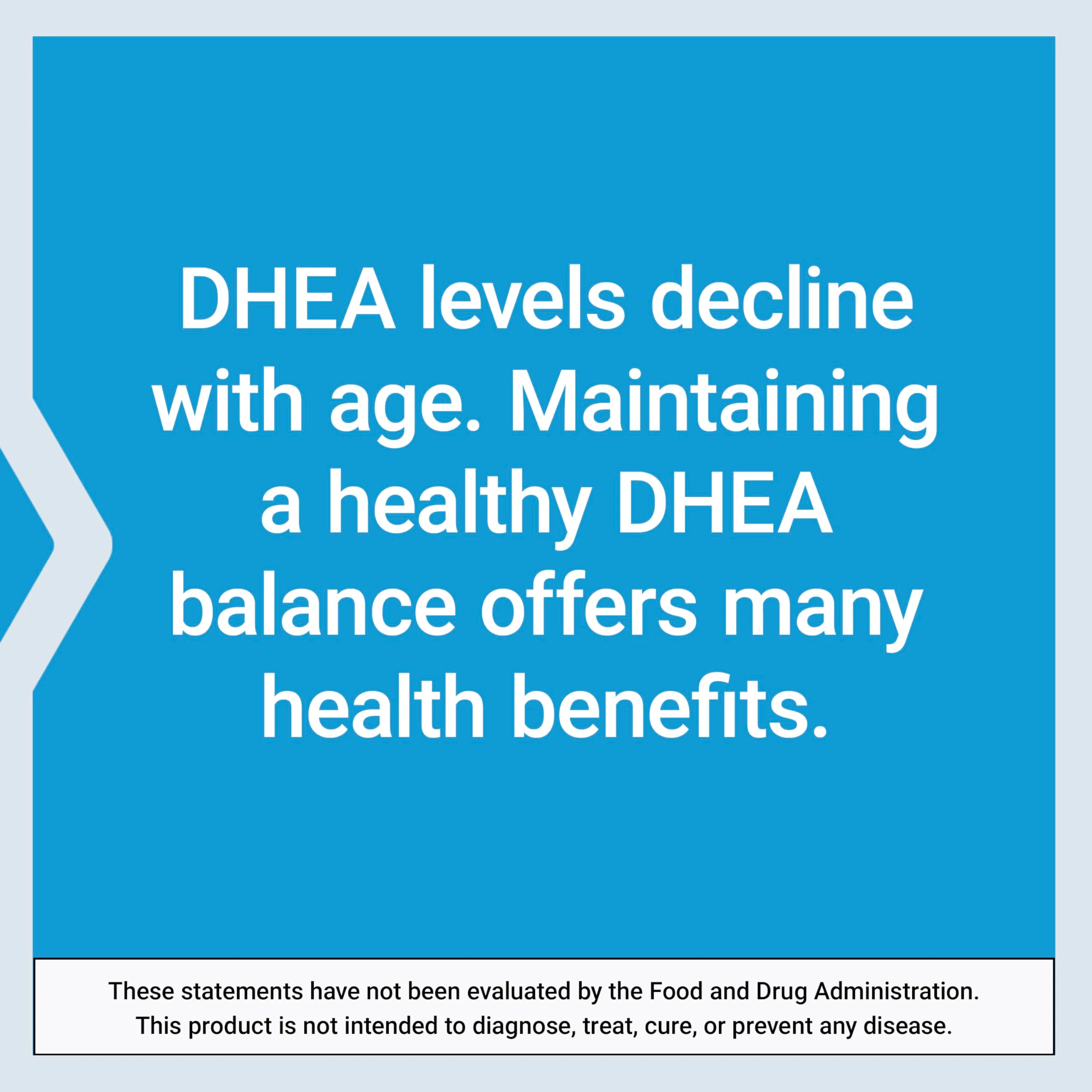 Life Extension DHEA 25 mg – Supplement for Hormone Balance, Immune Support, Sexual Health, Bone & Cardiovascular Health and Anti-Aging and Mood Support – Gluten-Free, Non-GMO – 100 Capsules - Image 5