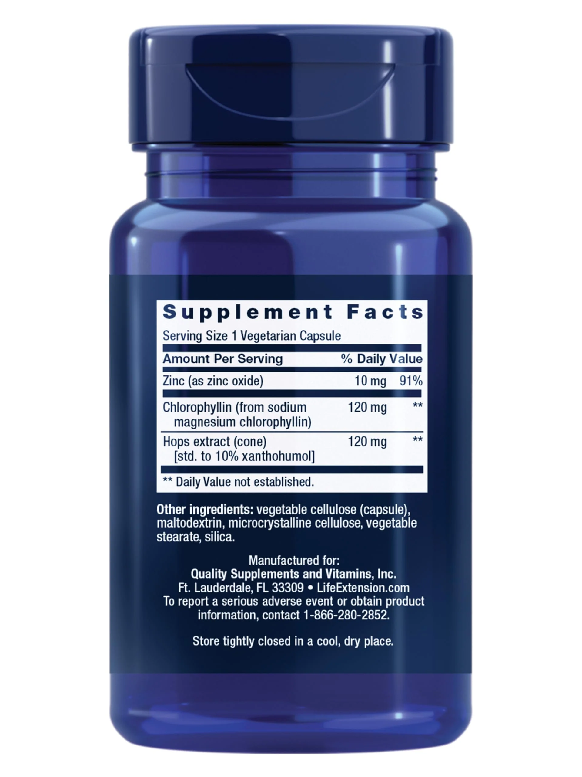 Life Extension DNA Protection Formula, DNA Health Support, Nutrition Focused, antioxidants, Hops, chlorophyllin, zinc, Once-Daily, Gluten-Free, Non-GMO, 60 softgels - Image 8
