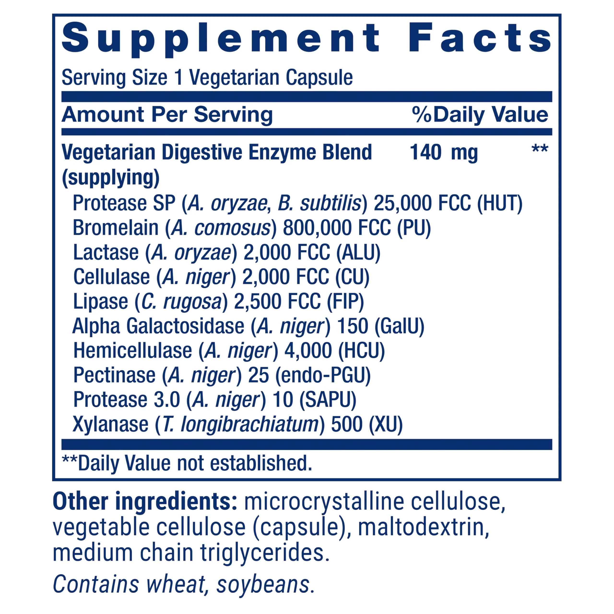 Life Extension Enhanced Super Digestive Enzymes, Supports Digestion, Comfort, digesting Plant-Based Foods, Non-GMO, Vegetarian, 60 Capsules - Image 8