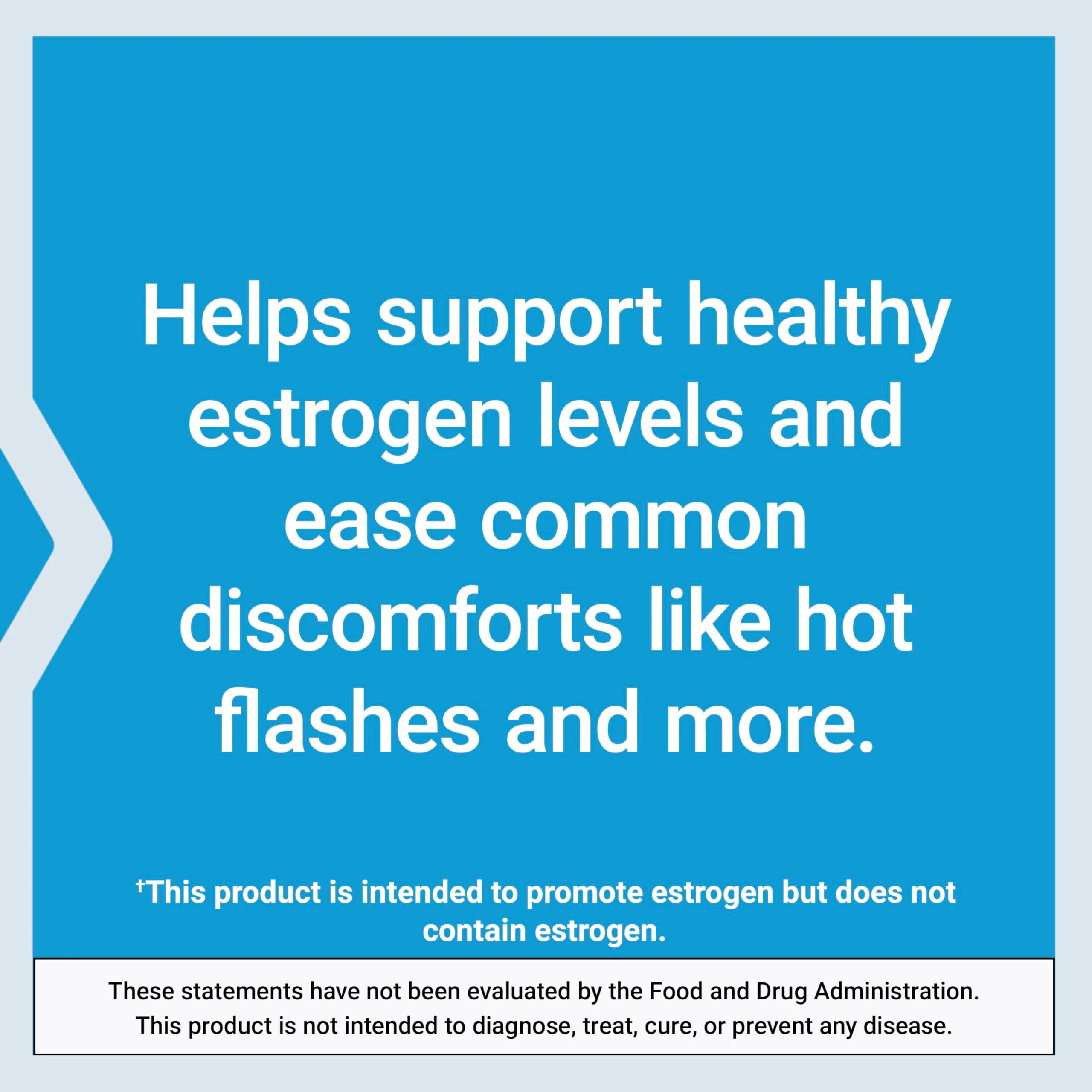 Life Extension Estrogen Balance Elite, Menopause Support Supplement, Hormone Balance, hot Flashes, Night Sweats, Vaginal Dryness, Gluten-Free, Non-GMO, Vegetarian, 60 Tablets. - Image 6