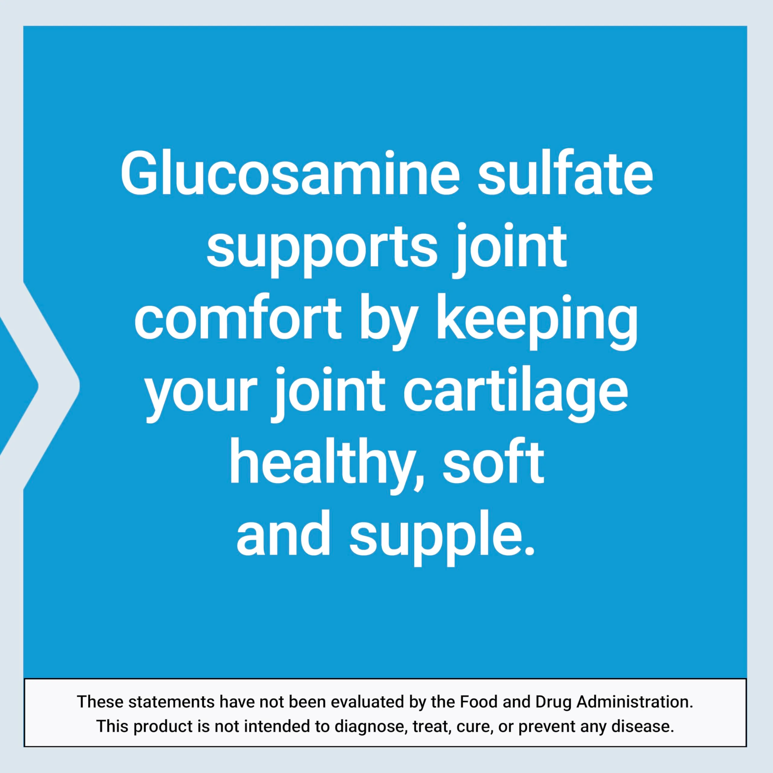 Life Extension Glucosamine Sulfate, 750 mg, Supports Knee Comfort and Joint Health, Gluten-Free, Non-GMO, 60 Capsules - Image 6