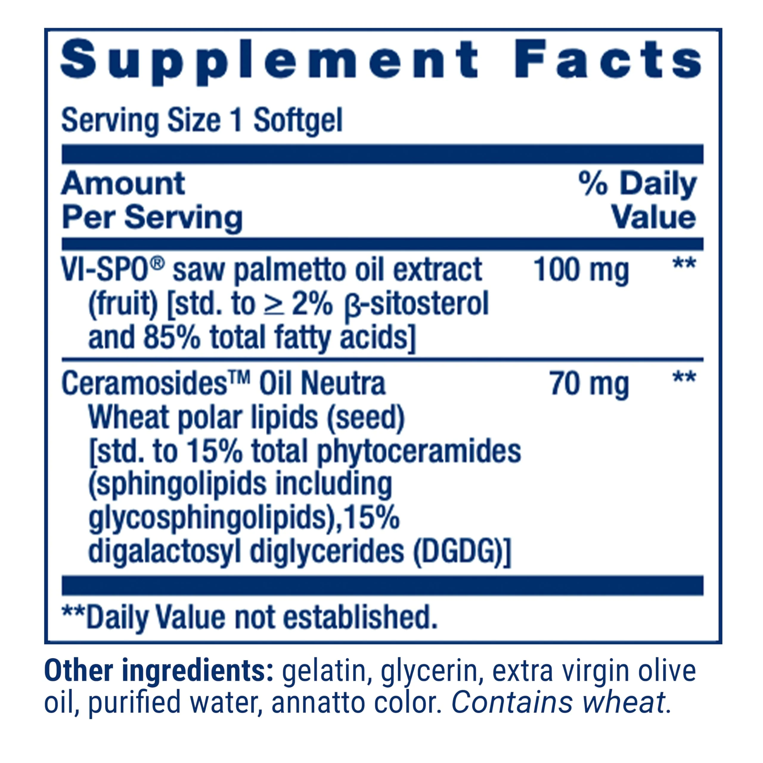 Life Extension Hair Growth for Women, hair growth supplement, fullness and density, Ceramosides™, VI-SPO®, non-GMO, 1-daily, gluten-free, 30 softgels - Image 9