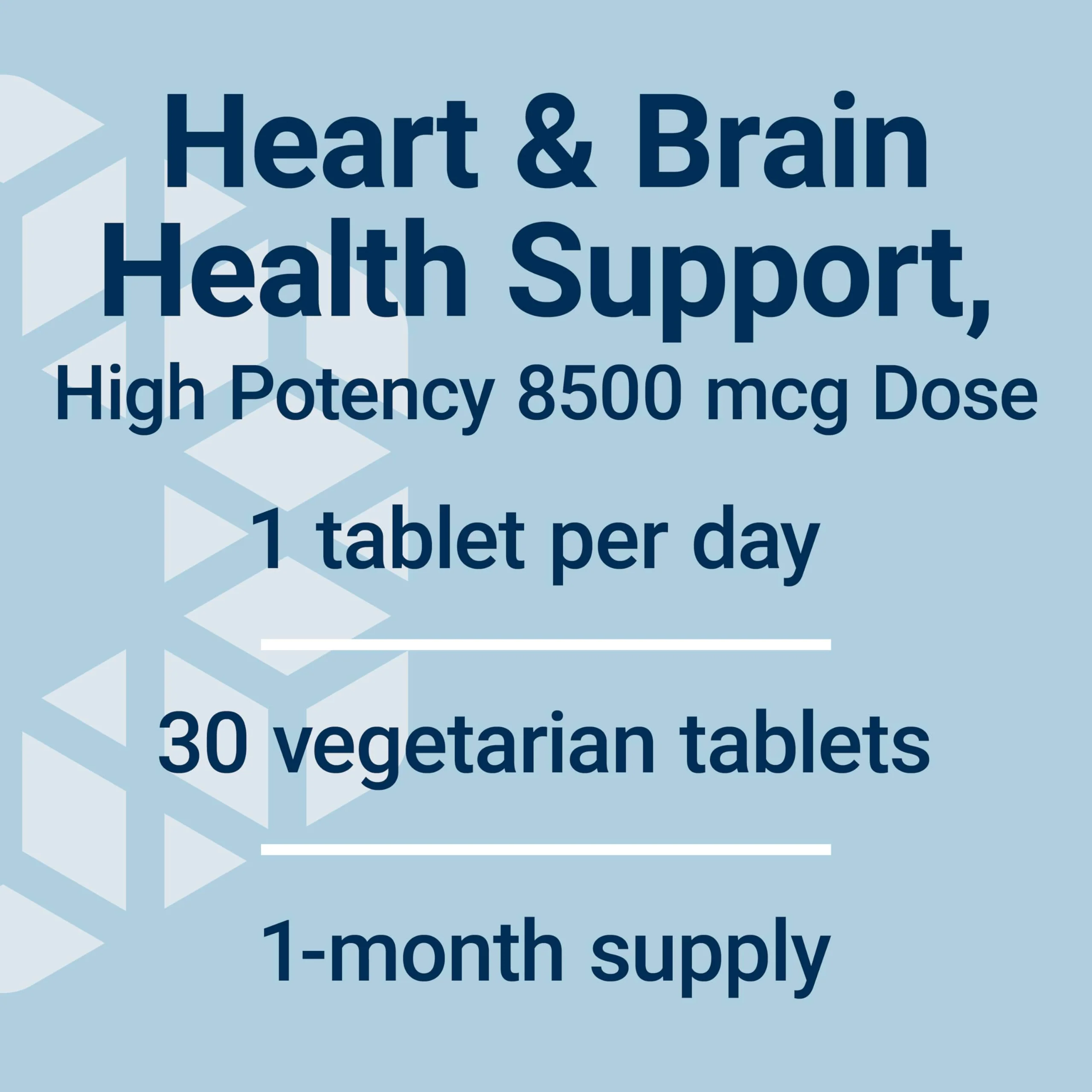Life Extension High Potency Optimized Folate – L-methylfolate – Folic Acid, 8500 mcg DFE – Heart & Brain Support, Healthy Homocysteine Levels – Gluten-Free, Non-GMO, Vegetarian – 30 Tablets - Image 6