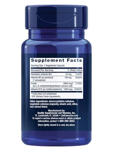 Life Extension Homocysteine Resist Vegetarian Capsules, 60 Count - Image 10